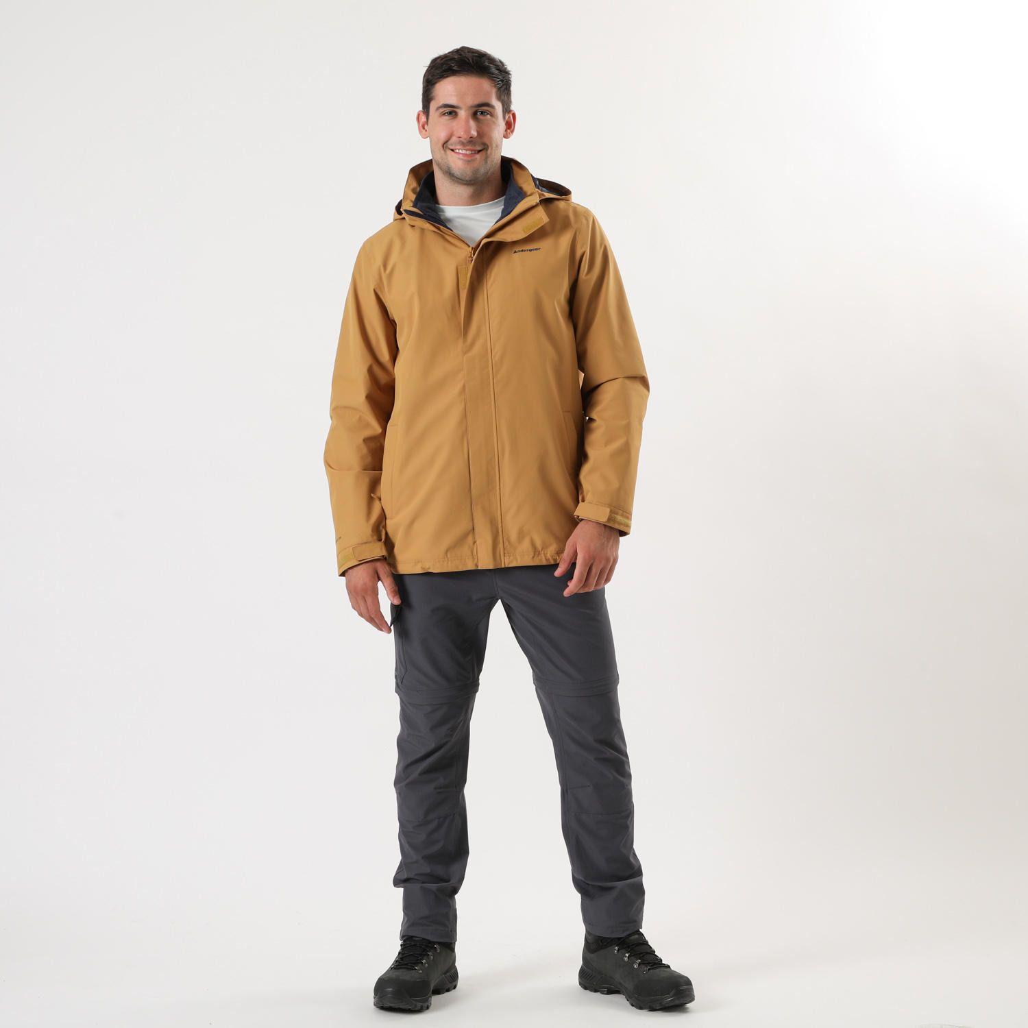Chaqueta Andesgear Hombre Cochamo Café-2