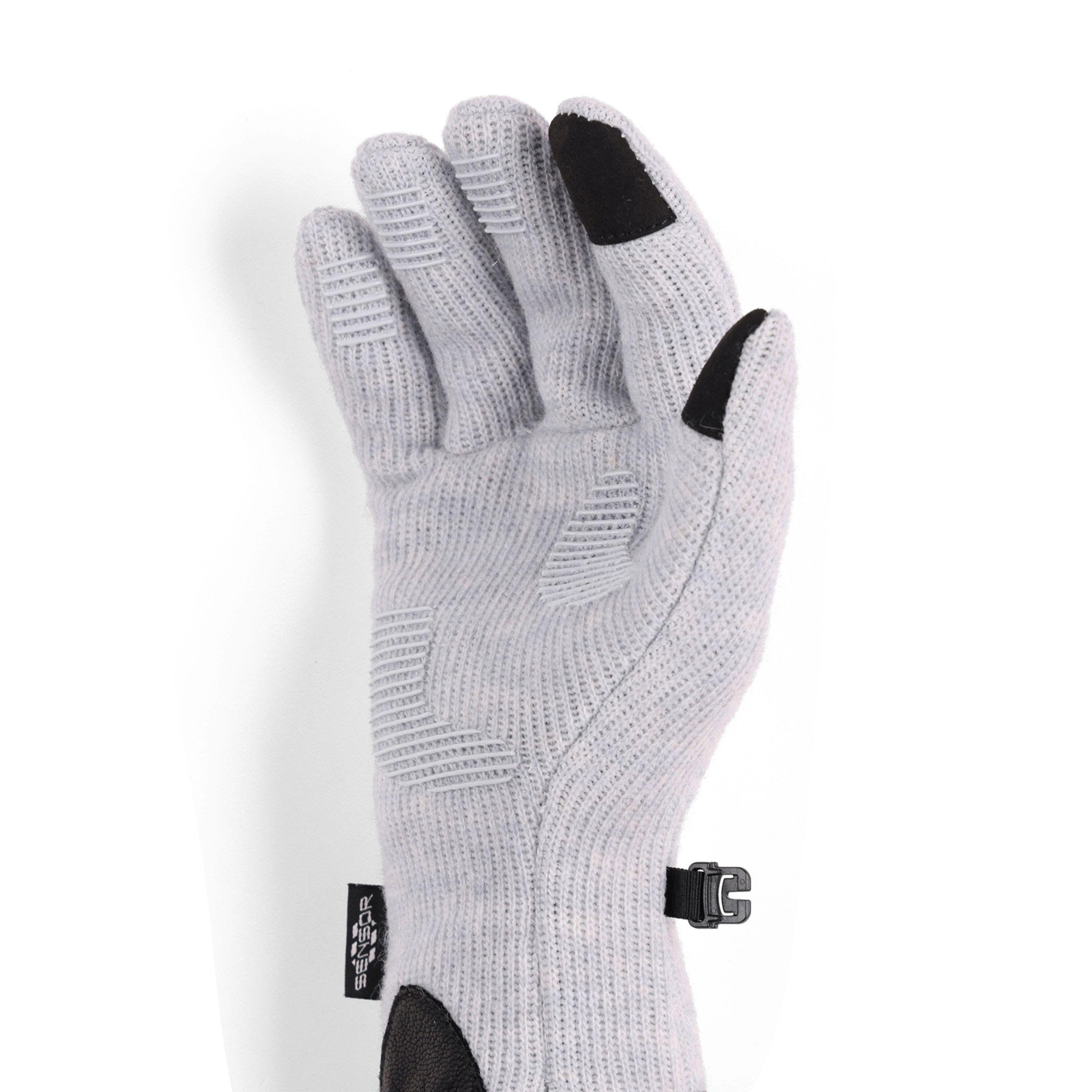 Guantes Outdoor Research Mujer Flurry Gris-1