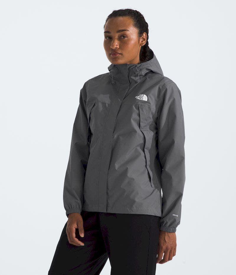 Chaqueta The North Face Mujer Impermeable Antora Gris-3