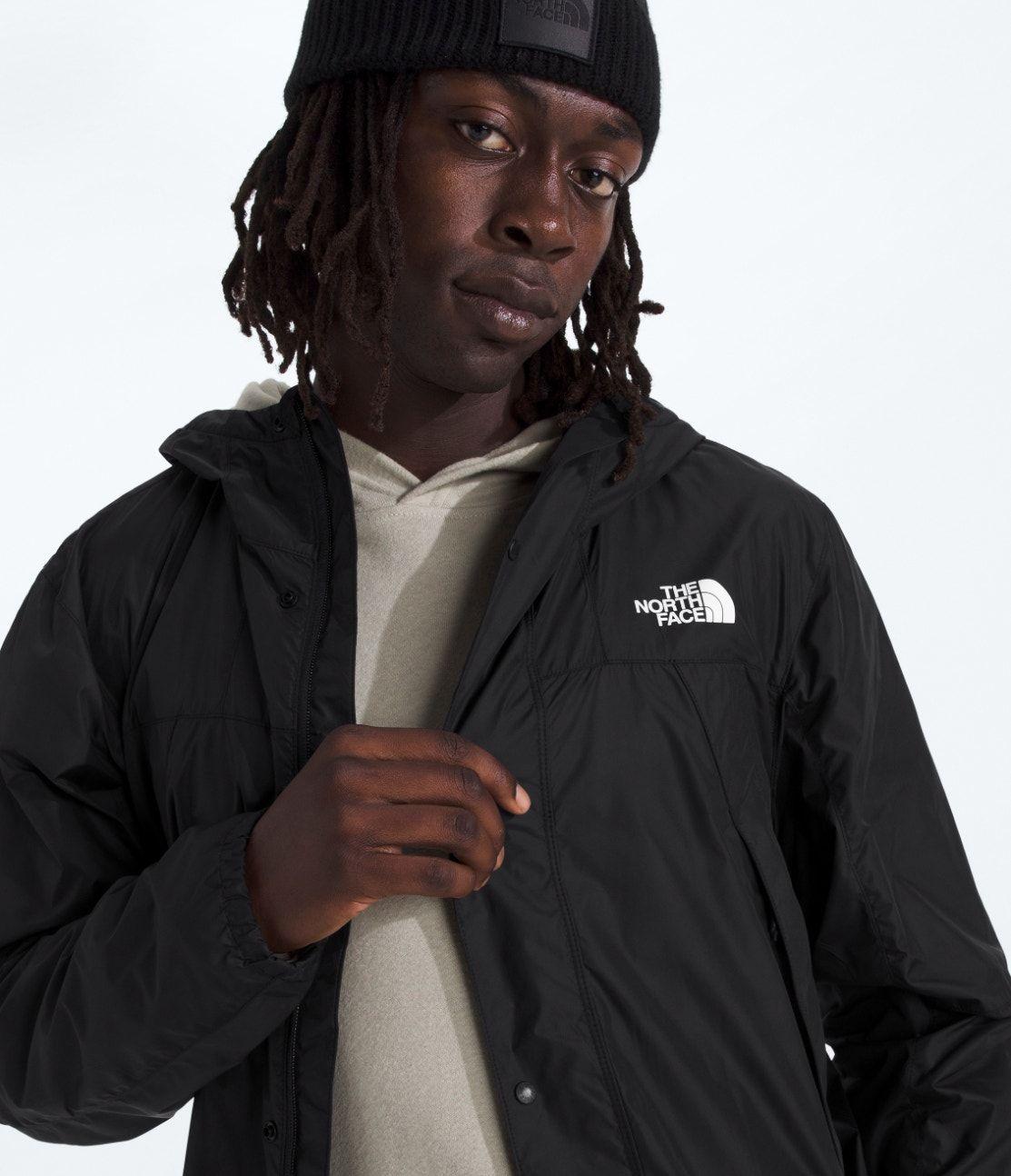 Chaqueta TNF Hombre Cortaviento Mountain Wind Negro-5