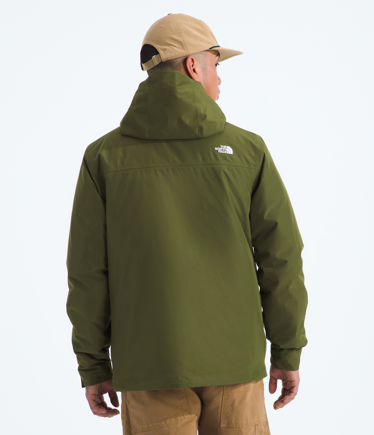Chaqueta Carto Mono Triclimate Hooded Jacket Hombre Verde-2