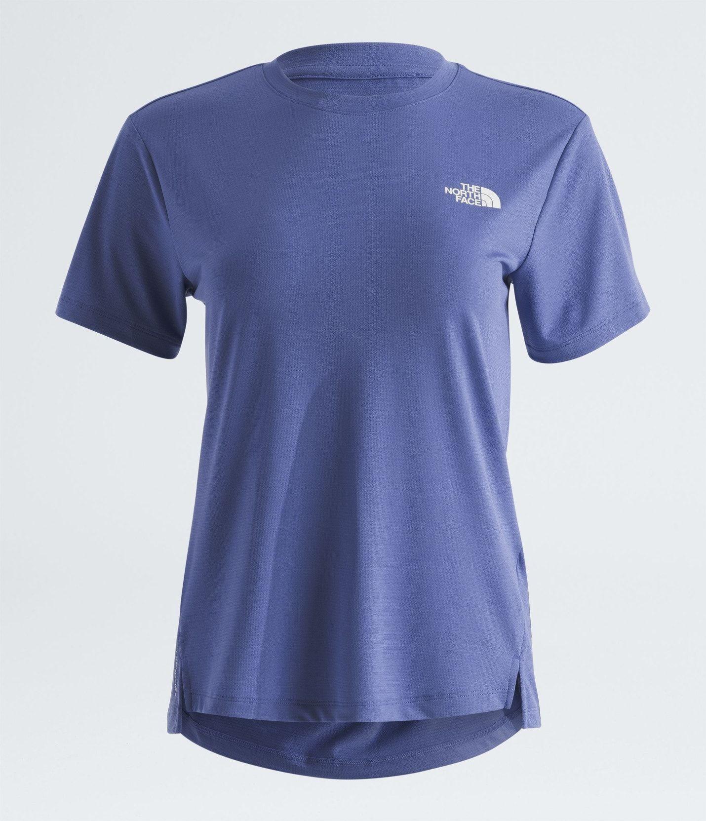 Polera The North Face Mujer Deportiva Flex S/S Celeste-3
