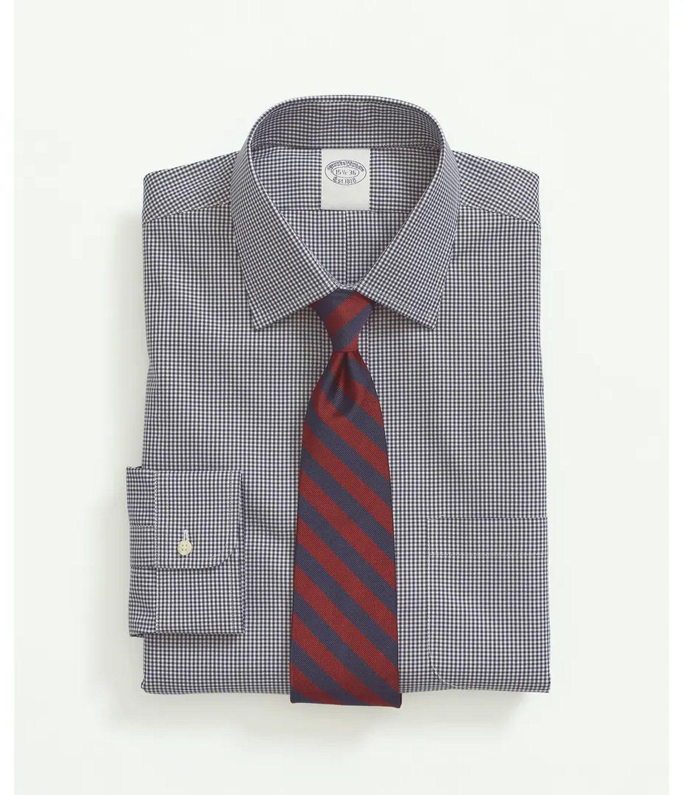 Camisa Brooks Brothers Hombre - Gingham Azul-0