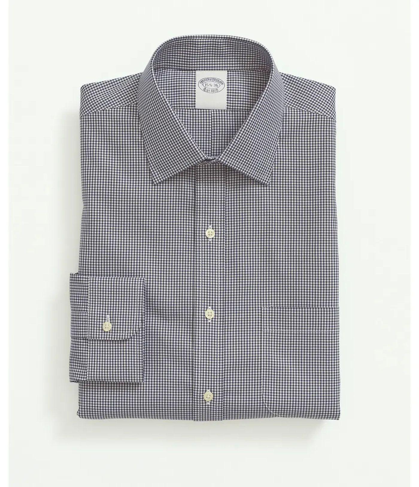 Camisa Brooks Brothers Hombre - Gingham Azul-1