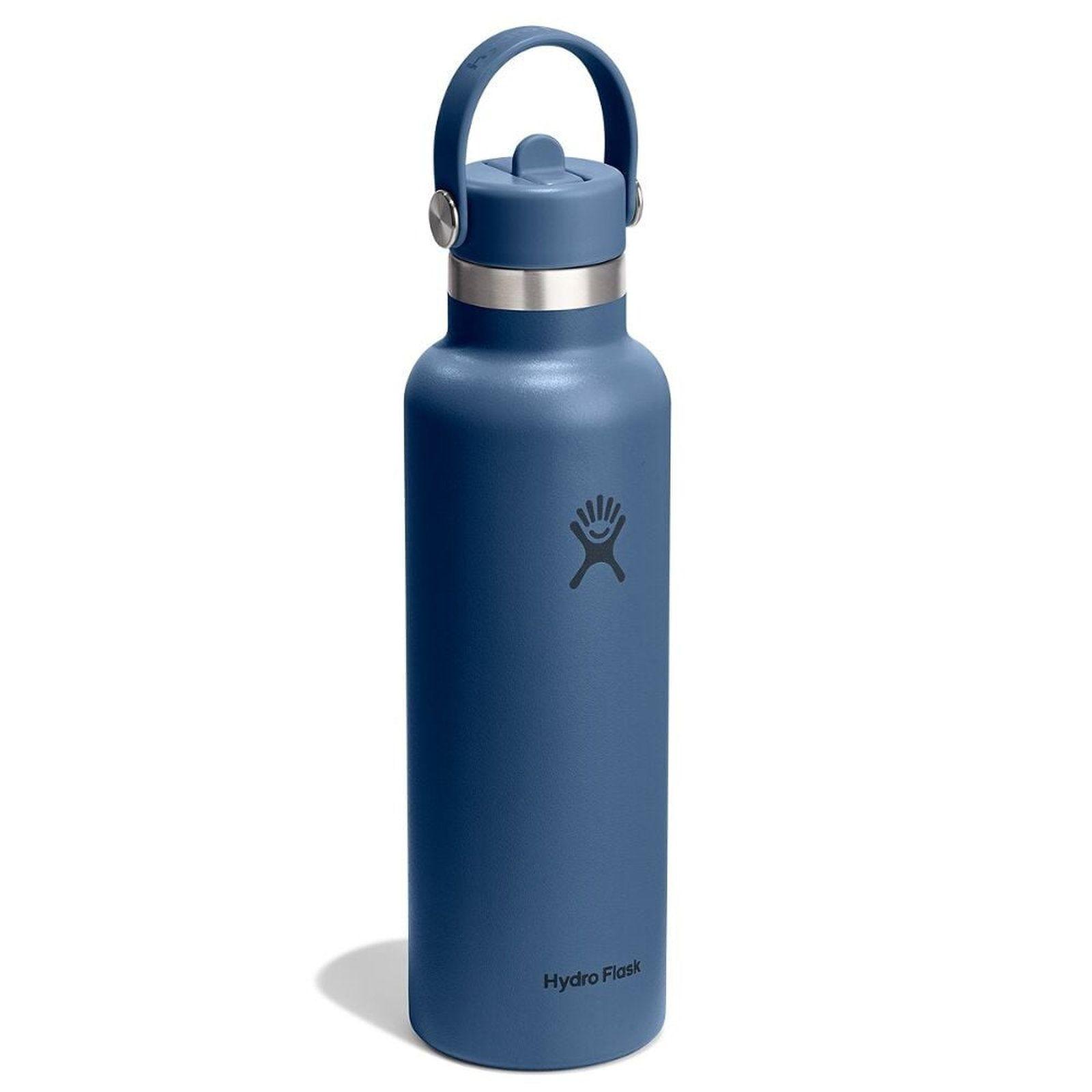 Botella Hydroflask Boca Standard Y Bombilla 621Ml Azul-1