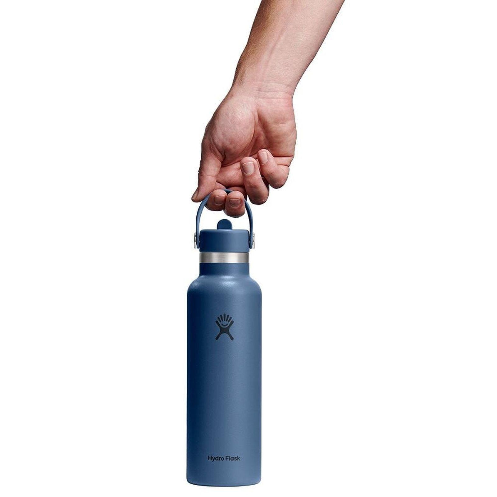 Botella Hydroflask Boca Standard Y Bombilla 621Ml Azul-2