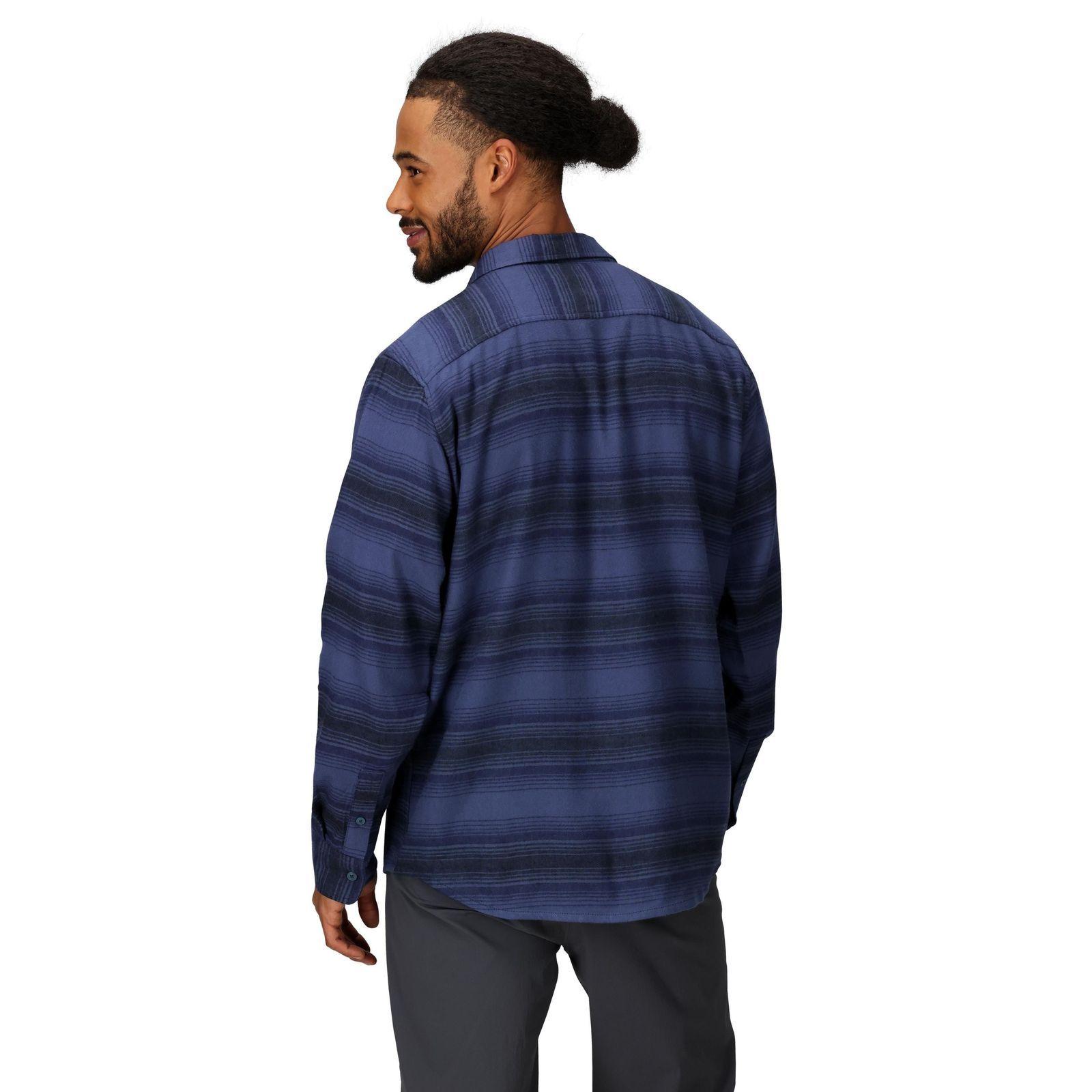 Camisa Marmot Hombre Lightweight Flannel Ls Azul-1