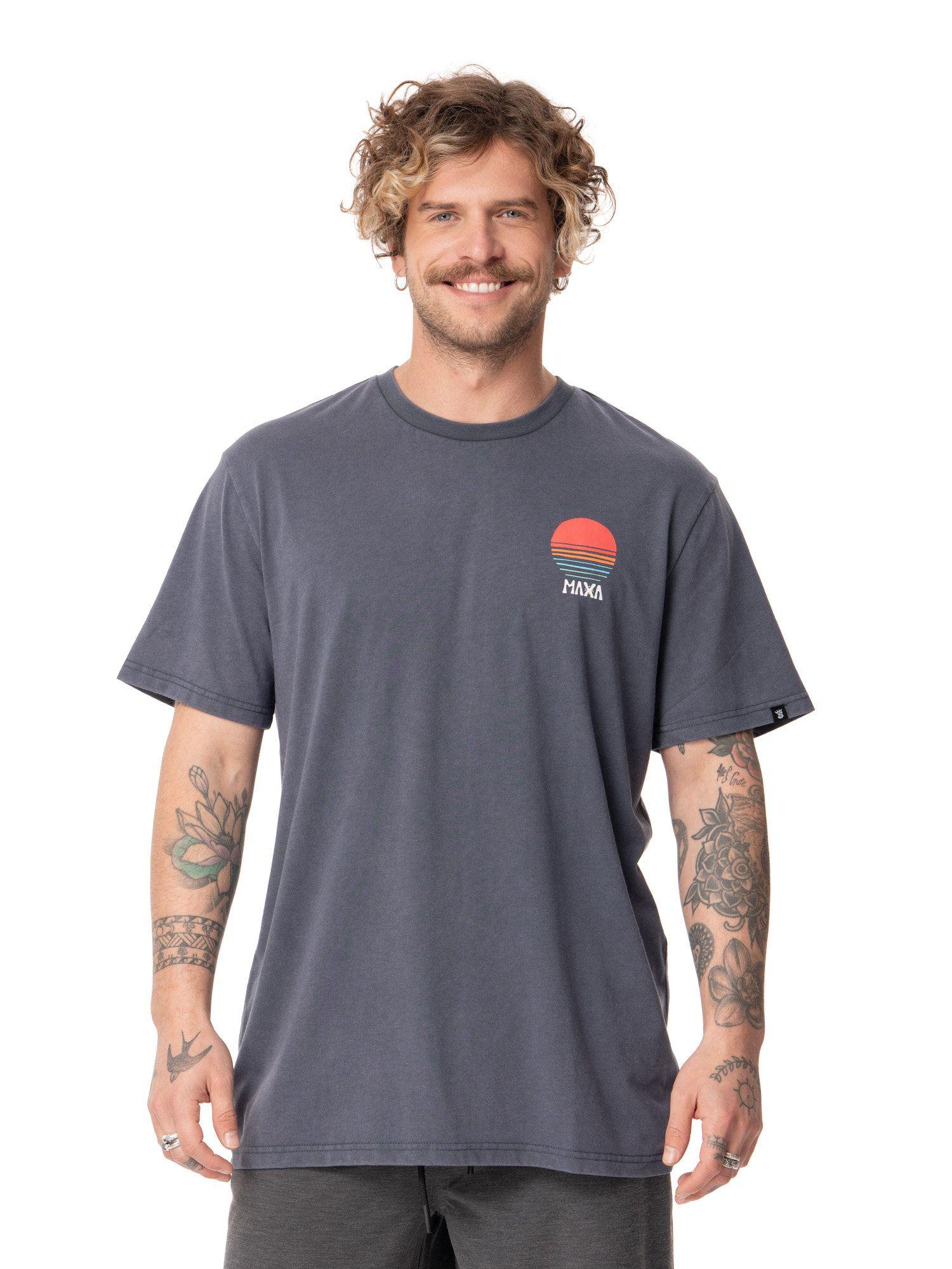 Polera Stoked Hombre Maxa Gris-0