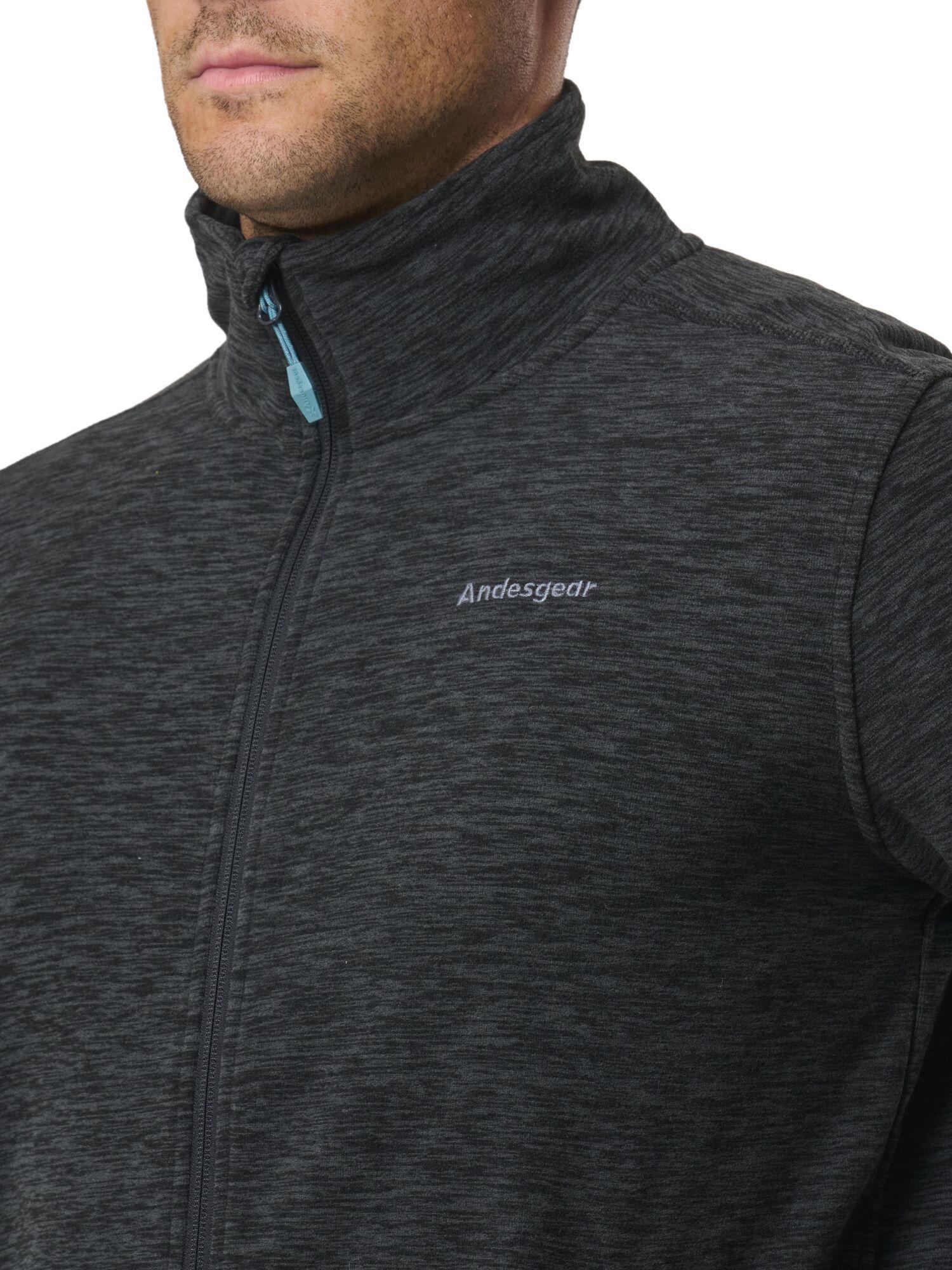 Polar Andesgear Hombre Maihue Fullzip - Negro-5