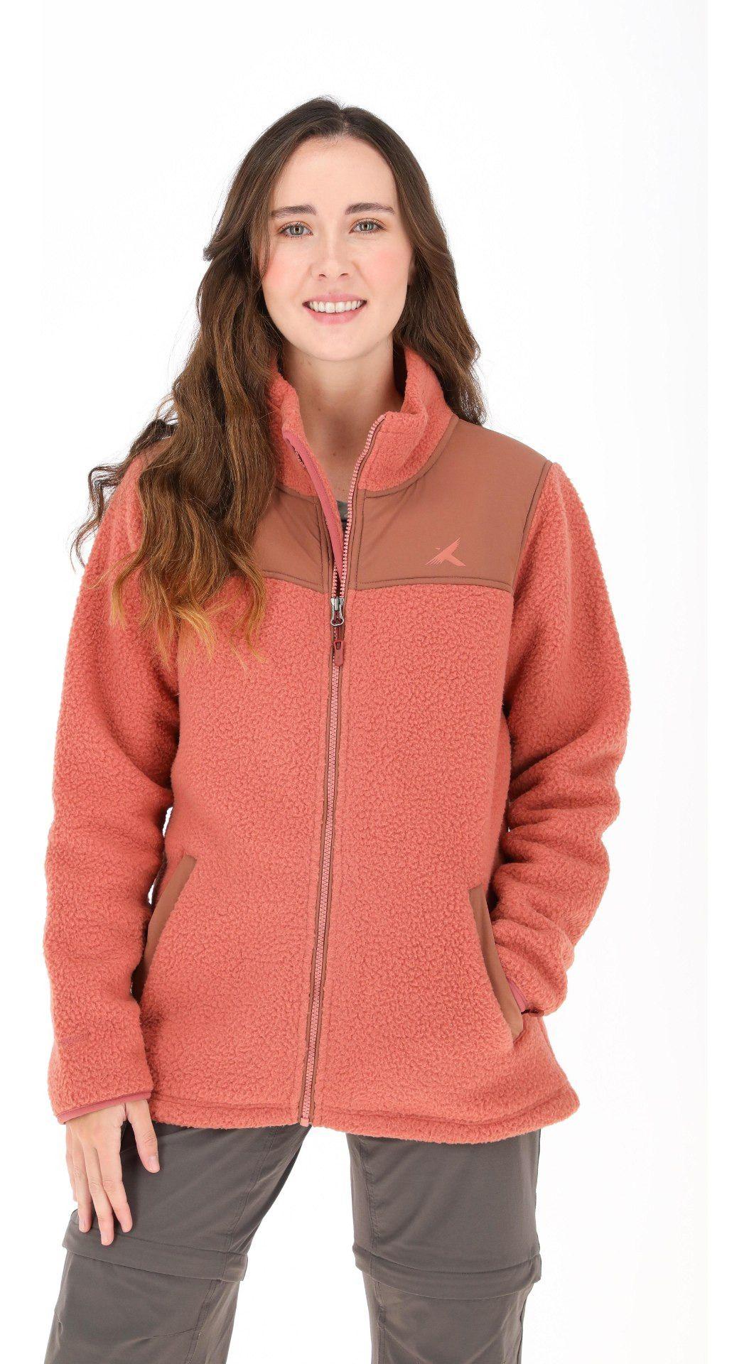 Polar Andesgear Mujer Reciclado Corcovado Sherpa Naranjo-0