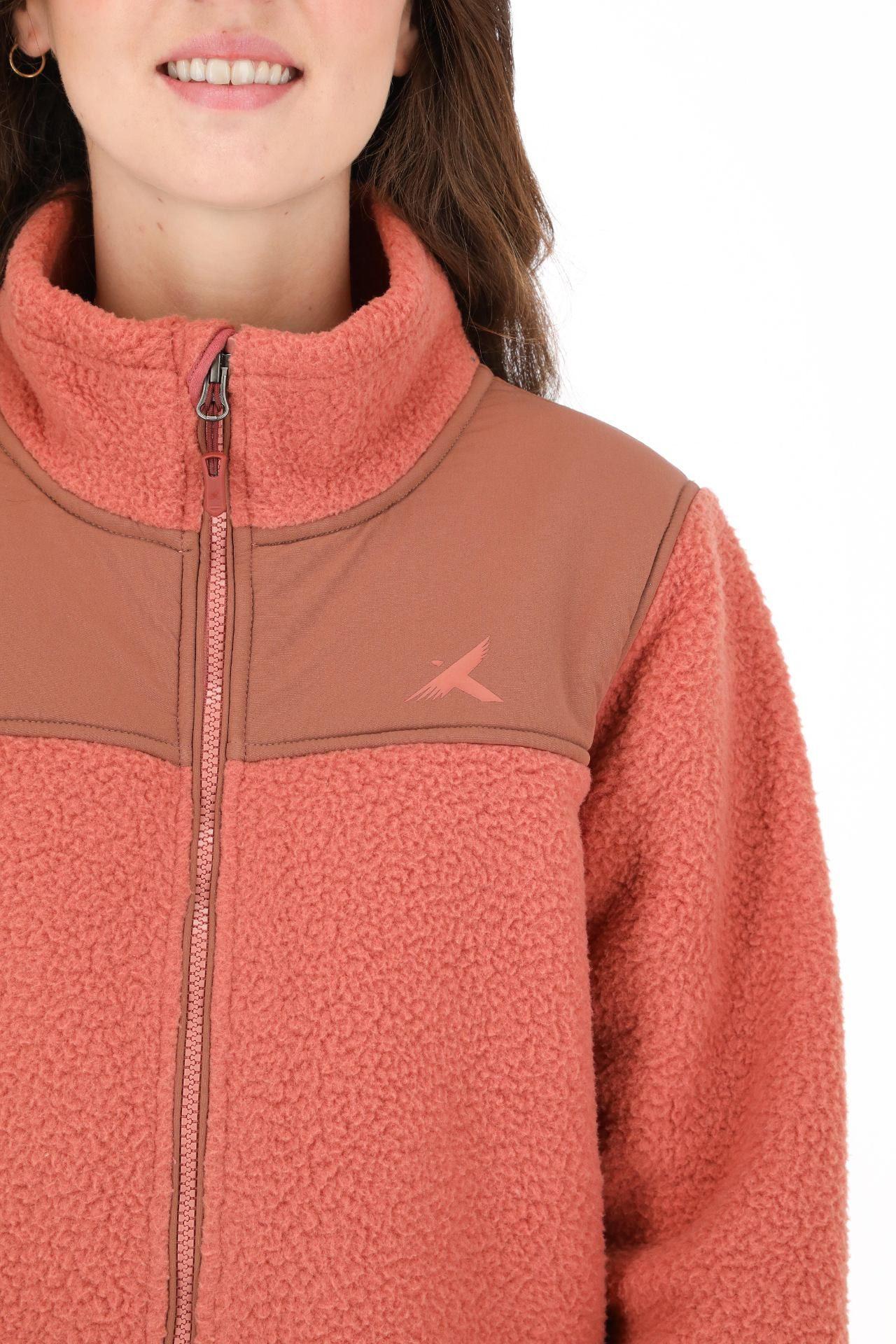 Polar Andesgear Mujer Reciclado Corcovado Sherpa Naranjo-3