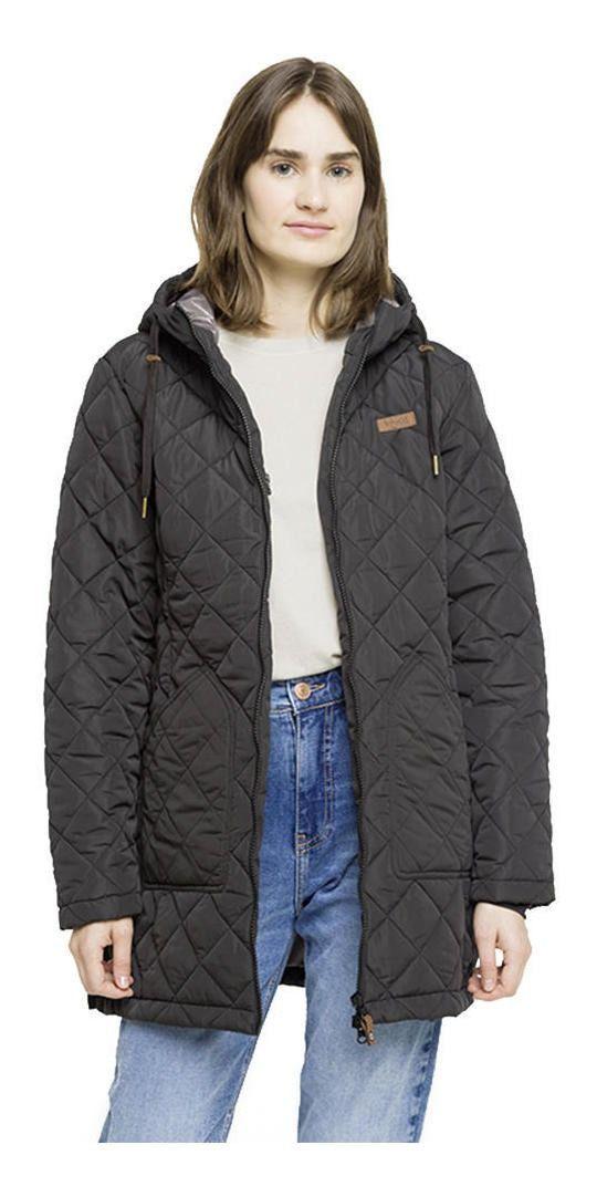 Chaqueta Kivül Mujer Gizella Long Negro-0