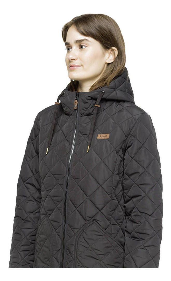 Chaqueta Kivül Mujer Gizella Long Negro-3
