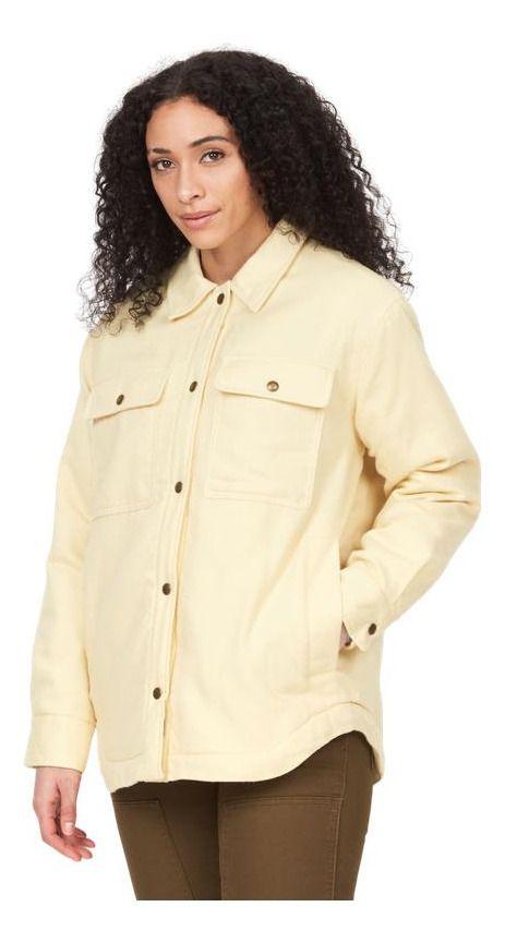 Chaqueta Marmot Mujer Ridgefield Sherpa Amarillo-0