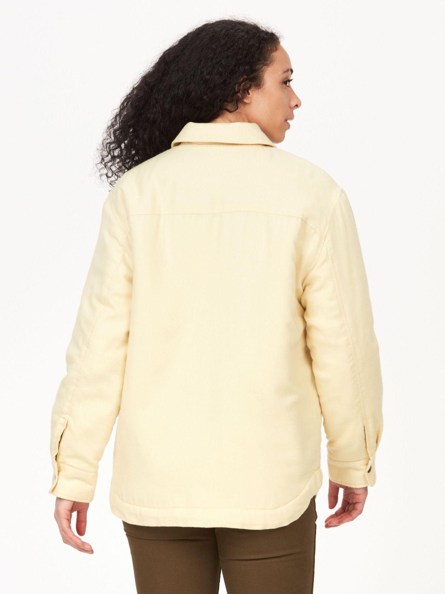 Chaqueta Marmot Mujer Ridgefield Sherpa Amarillo-1