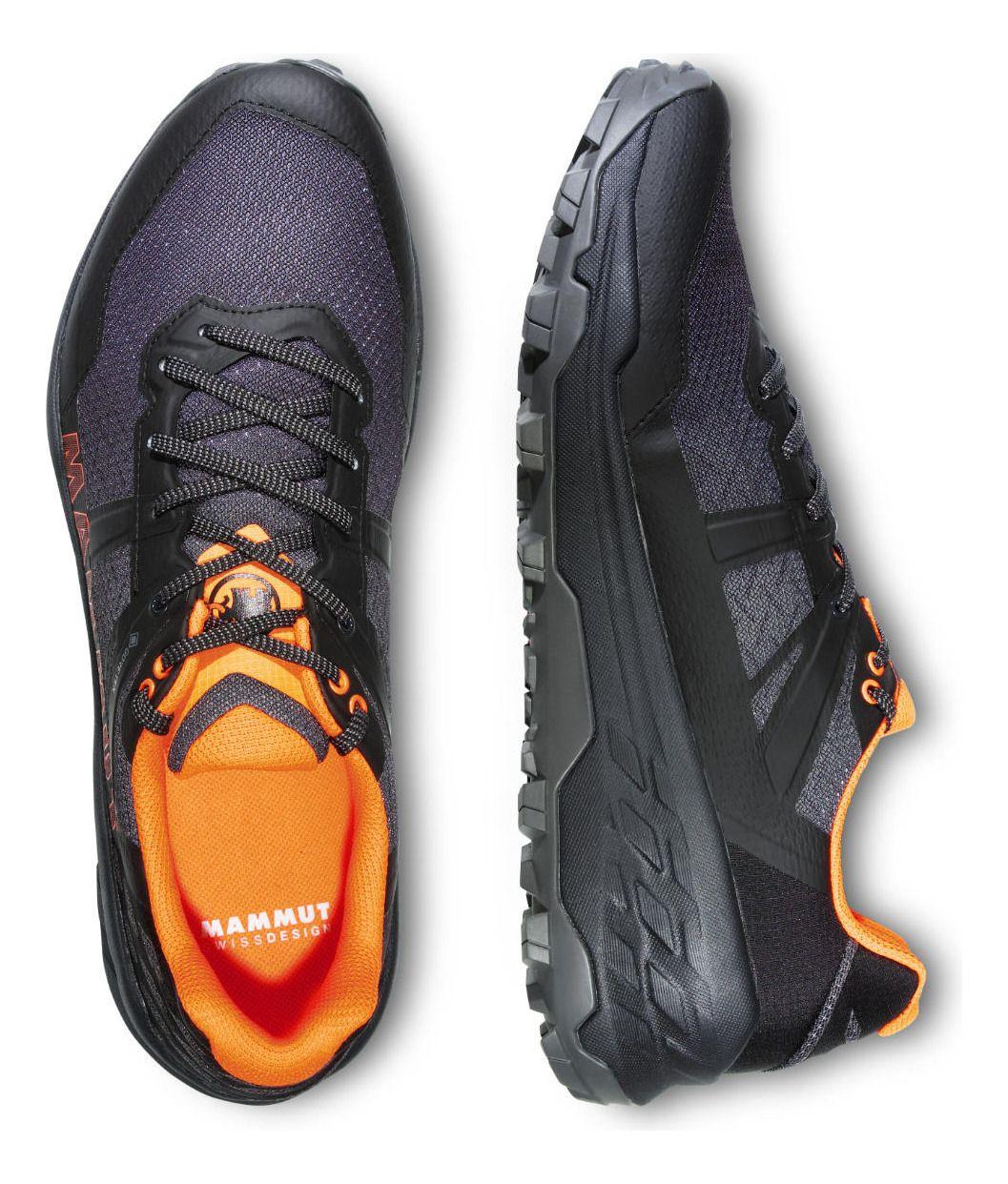 Zapatilla Mammut Hombre Sertig Ii Low Gtx Negro-7