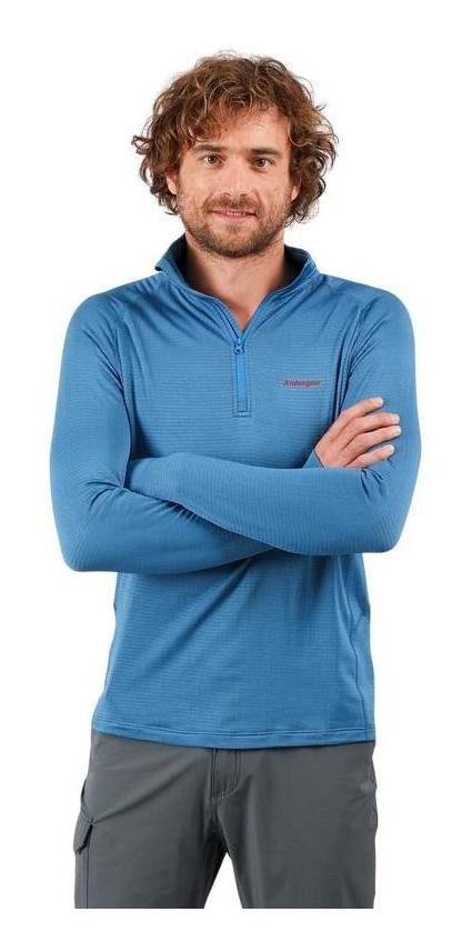 Primera Andesgear Hombre Capa Manquehue Top Azul Azul-0