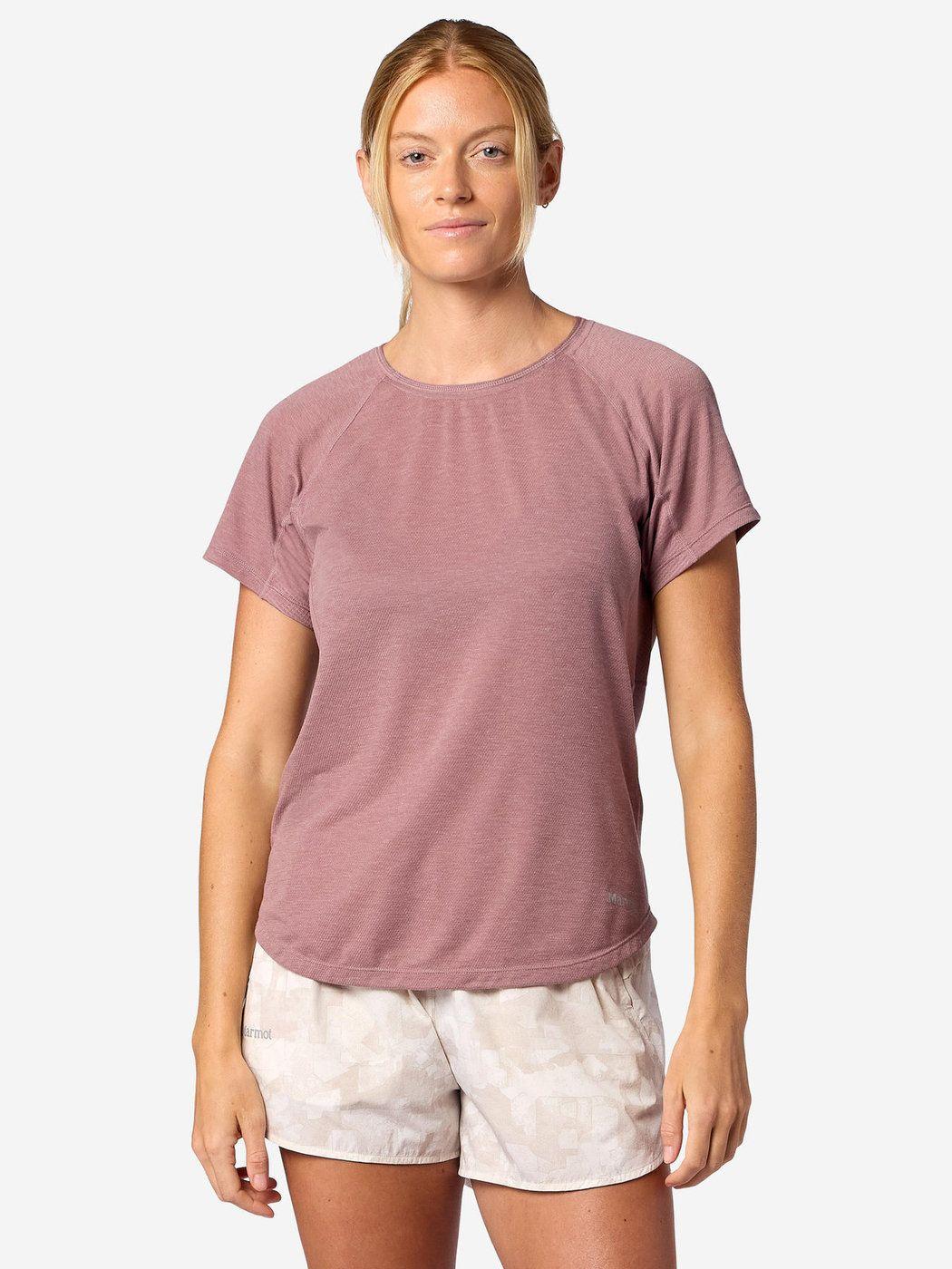 Polera Marmot Mujer Uptrail Rosado-0