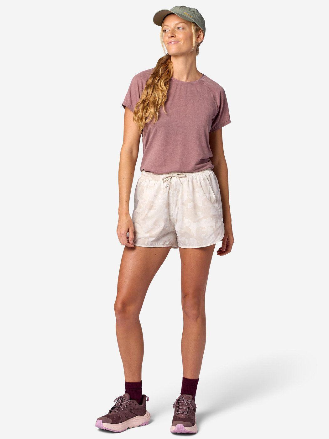 Polera Marmot Mujer Uptrail Rosado-2