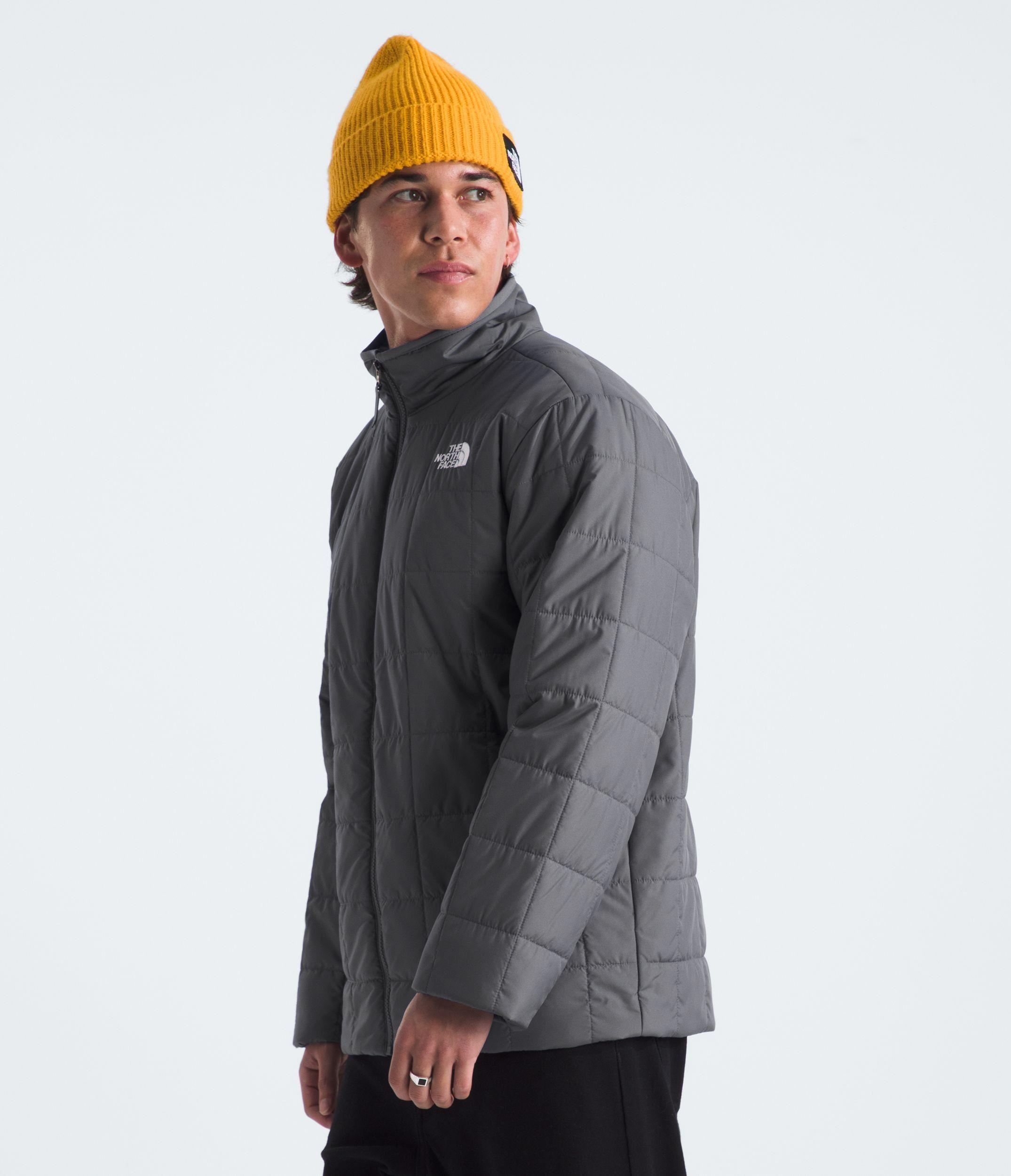 Chaqueta The North Face Hombre Insulada Junction Gris-3