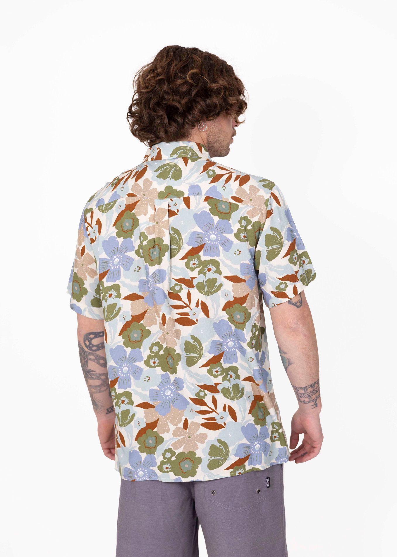 Camisa Hooks Stoked V26 Hombre Verde-2