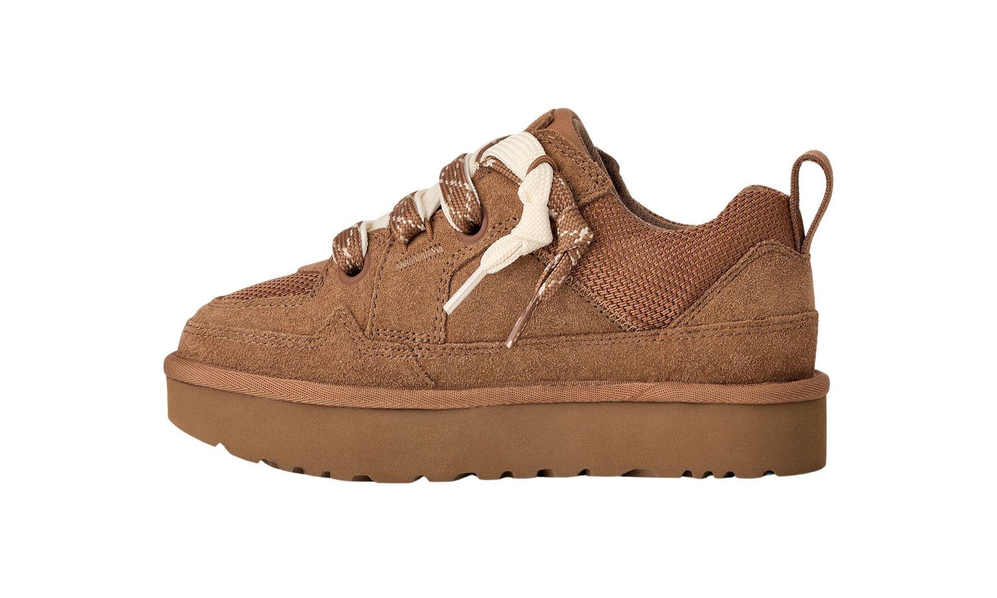 Zapatilla Mujer UGG Lo Lowmel Café-3