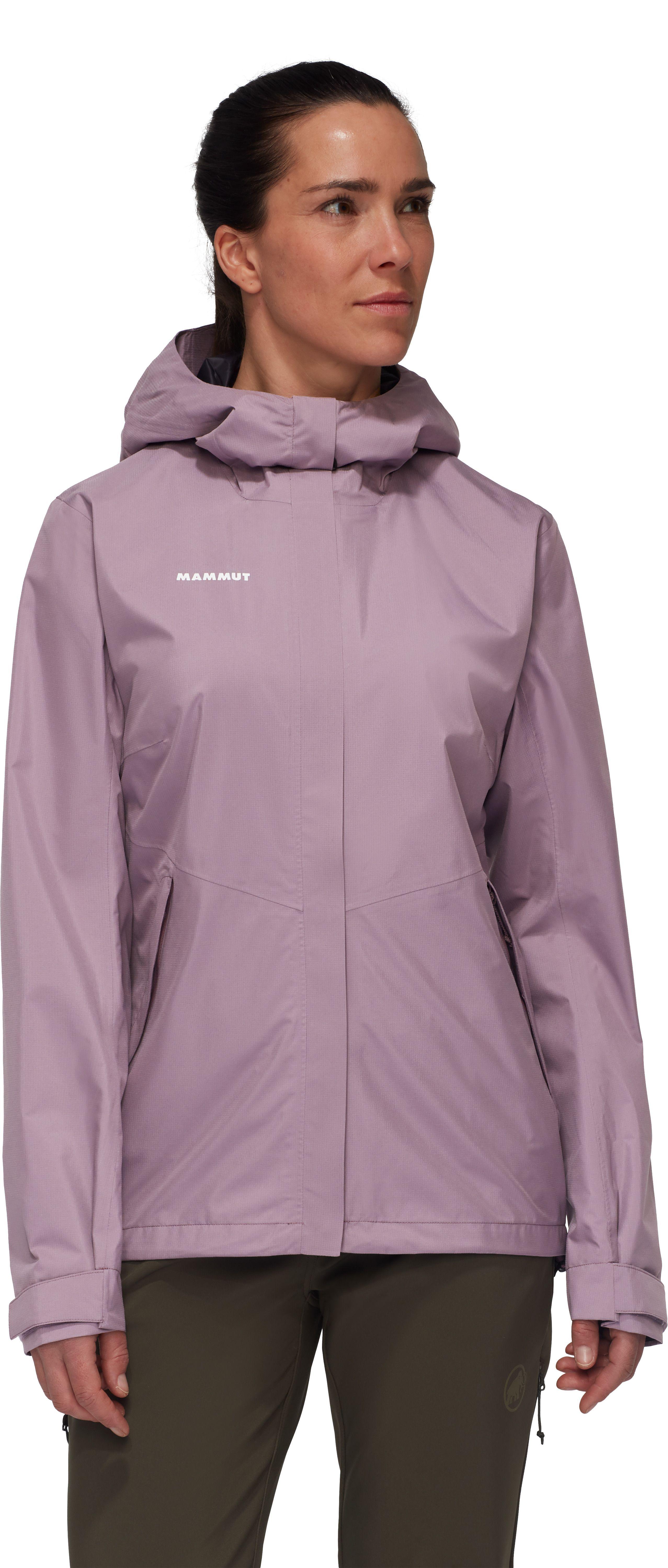 Chaqueta Mammut Mujer Alto Hs Hooded Morado-0