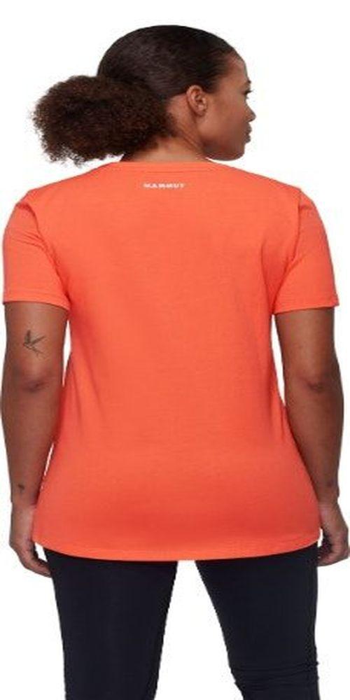 Polera Mammut Mujer Core Logo Naranja-1