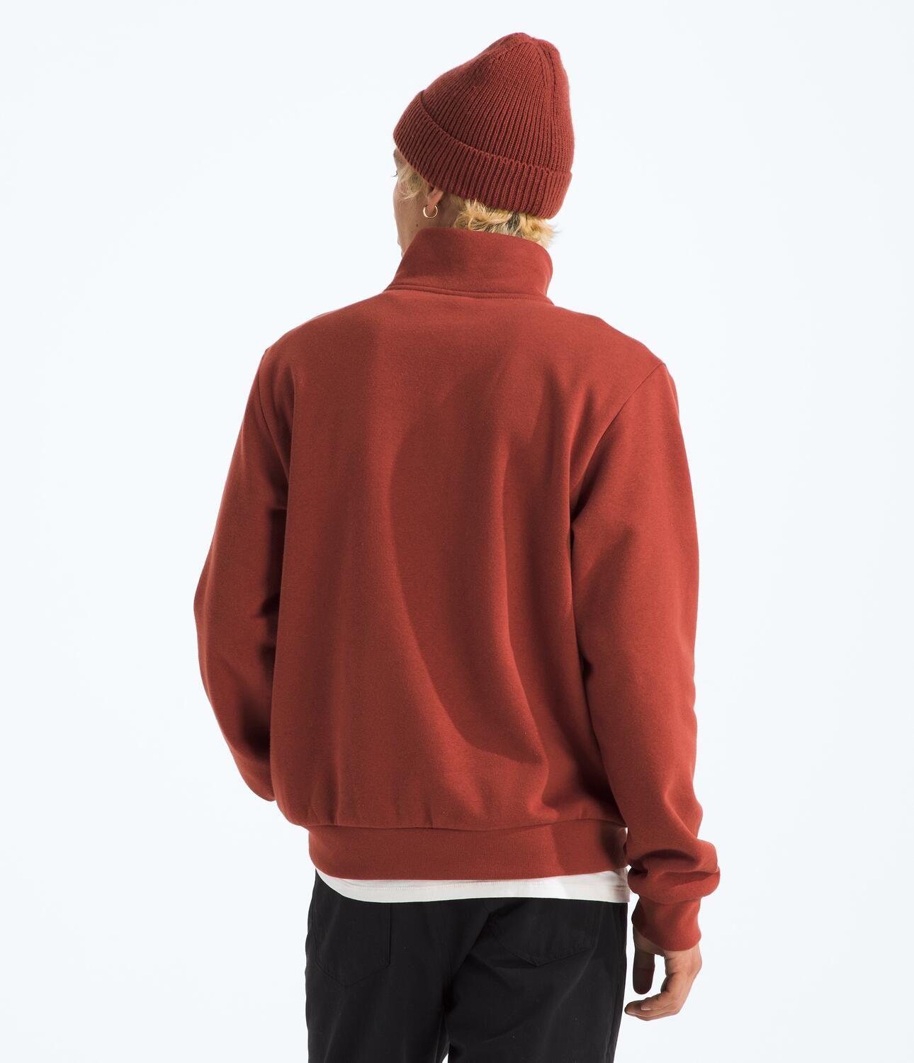 Poleron Evo Simple Dome 1/4 Zip Hombre Rojo-2