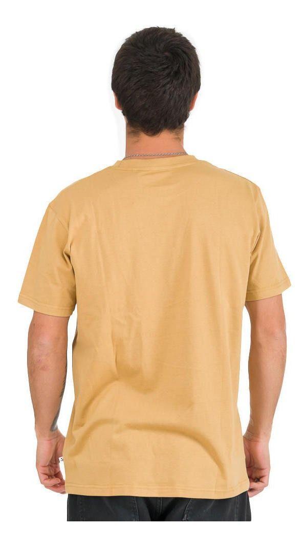 Polera Kivül Hombre Logo Reciclada Amarillo-2