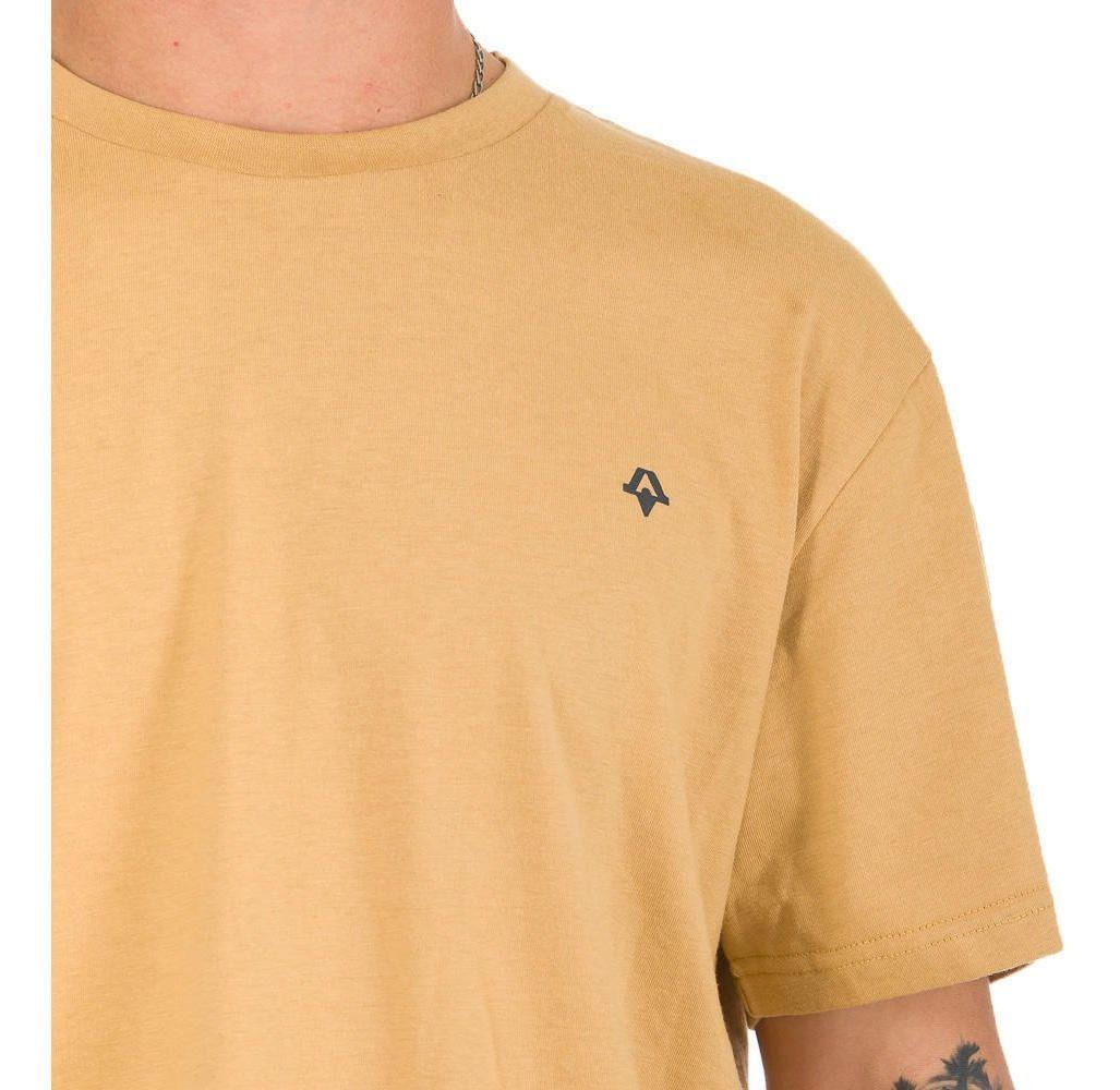 Polera Kivül Hombre Logo Reciclada Amarillo-3