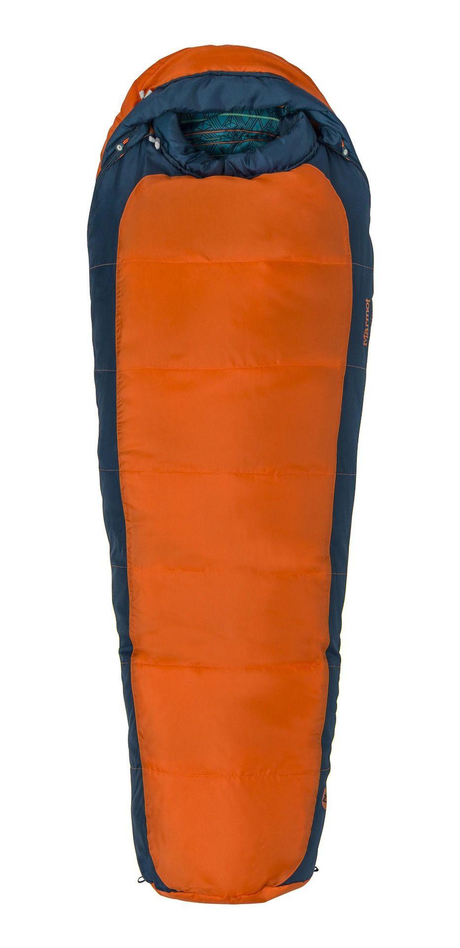 Saco Marmot Niño De Dormir Banzai Trestle Naranjo-0