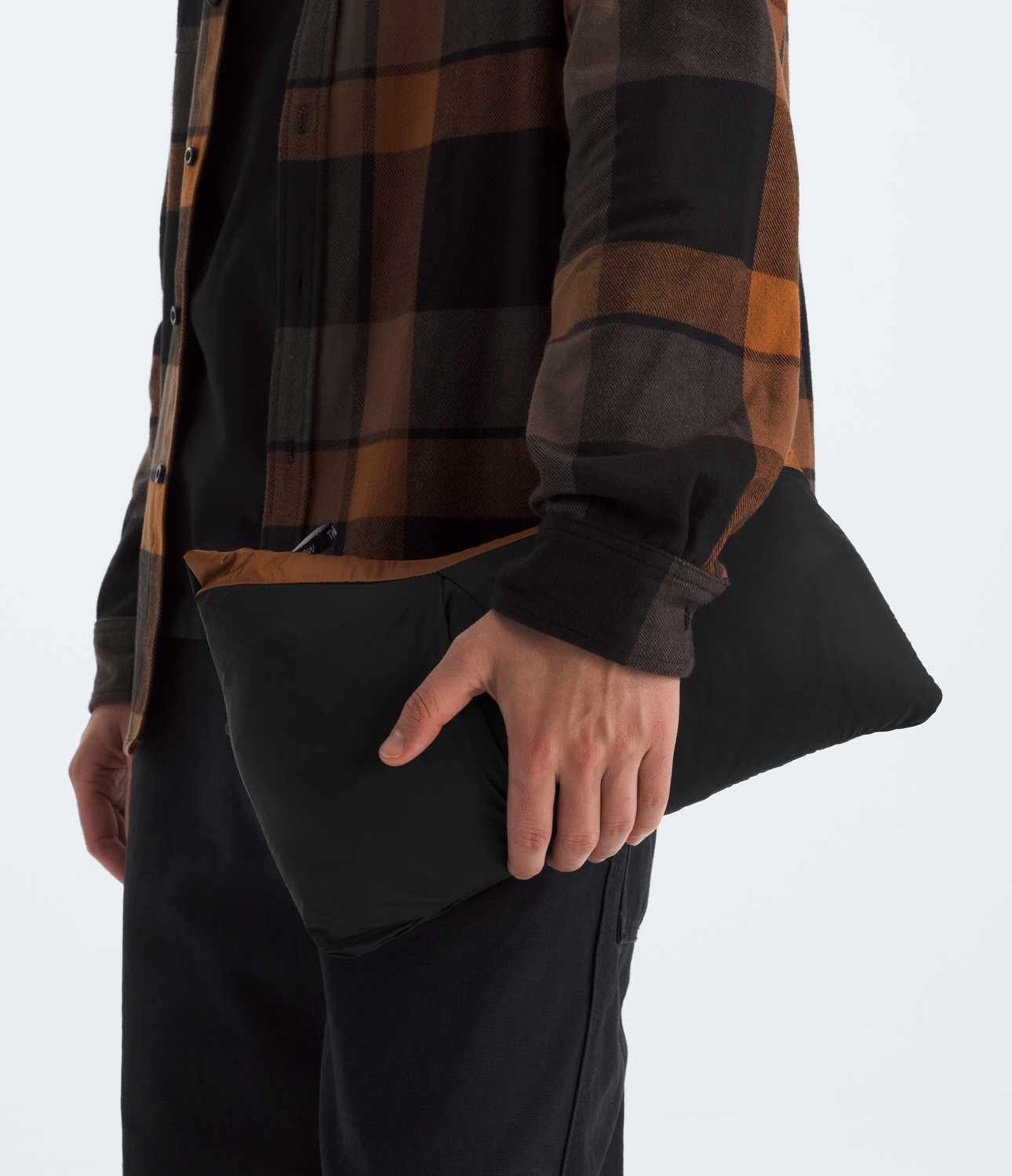 Chaqueta De Pluma 1996 Retro Nuptse Hombre Café-5