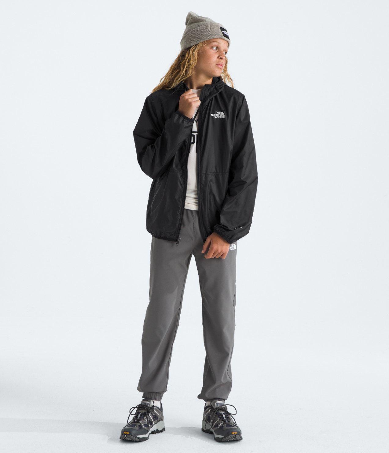 Chaqueta The North Face Kids Cortaviento Cyclone Wind Negro-3
