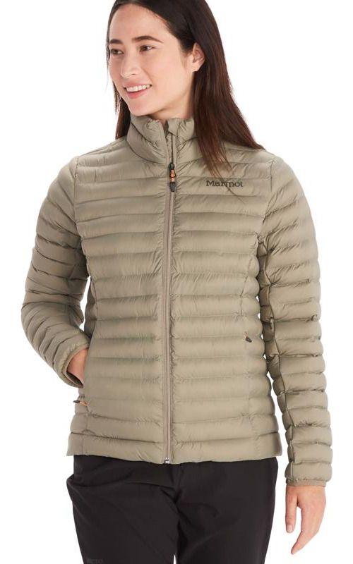 Chaqueta Marmot Mujer Termica Echo Featherless Jacket Verde-0