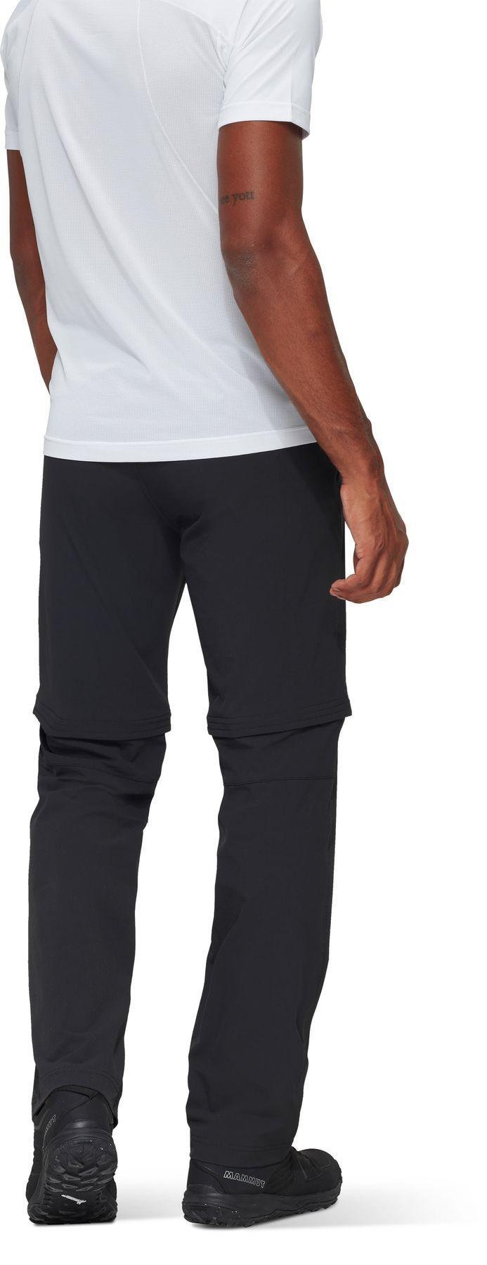 Pantalón Mammut Hombre Hiking V Zip Off Negro-1