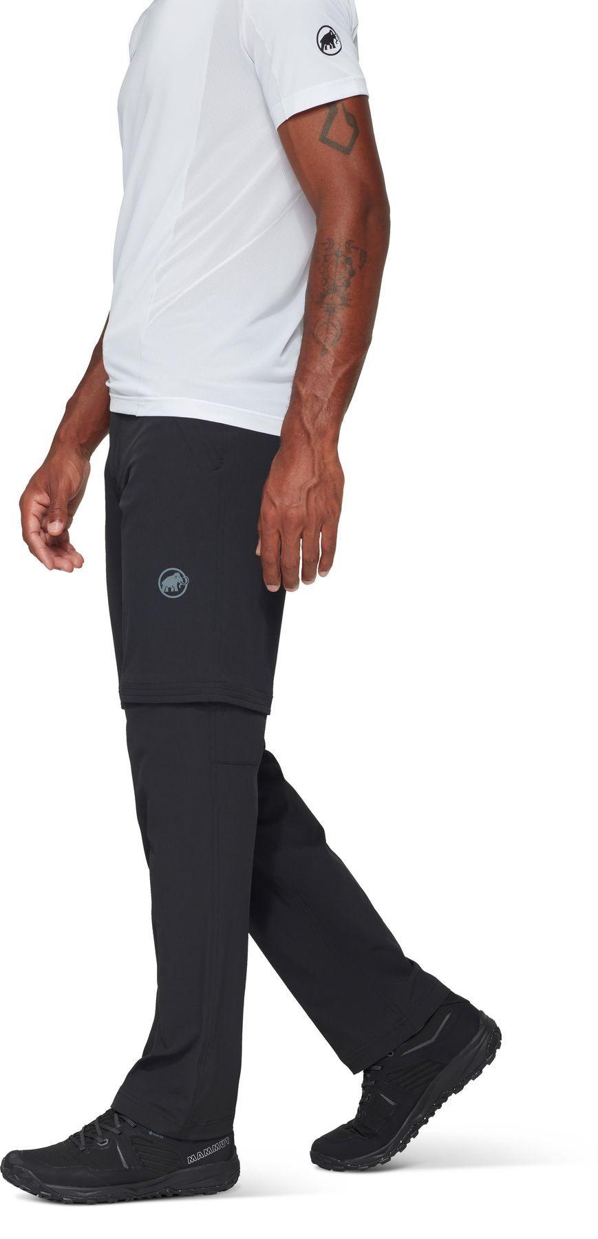 Pantalón Mammut Hombre Hiking V Zip Off Negro-2
