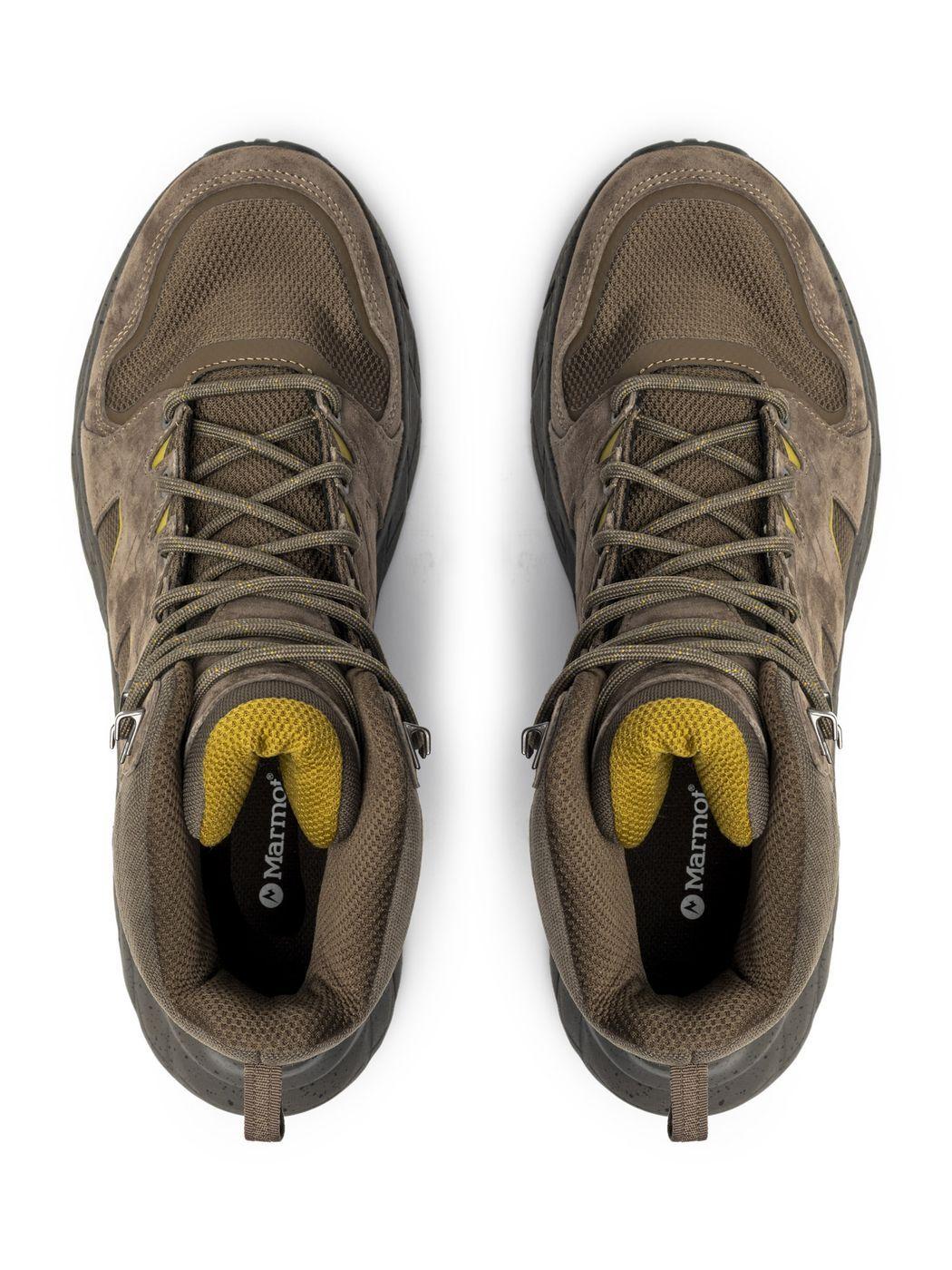 Zapato Marmot Hombre Karri Mid Café-3