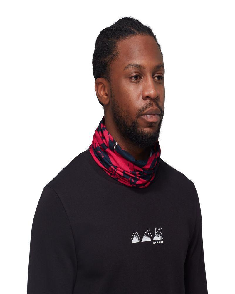 Cuello Mammut Unisex Neck Gaiter Scrambled Rojo-0