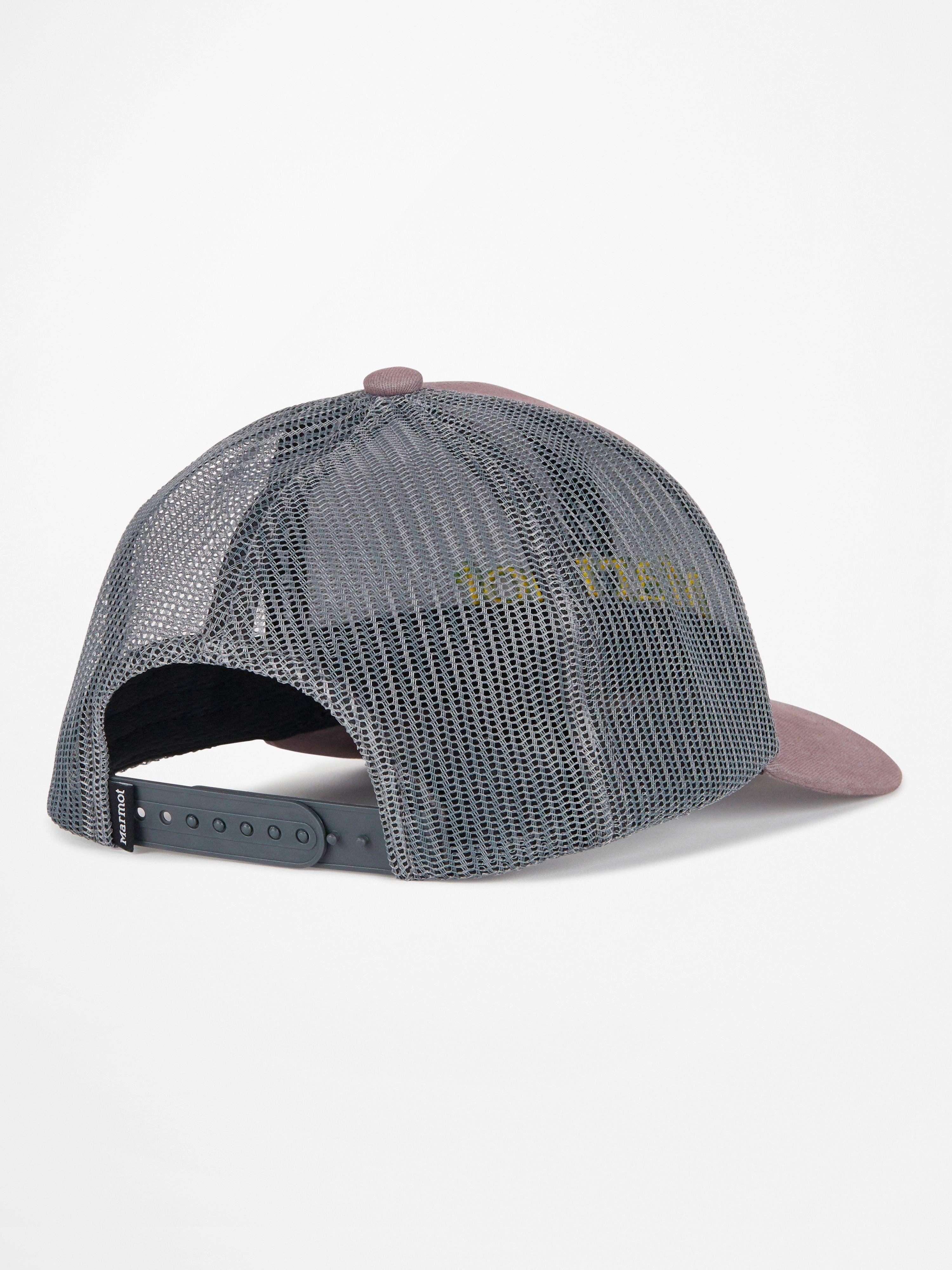 Jockey Hombre Marmot Retro Trucker Hat Gris-1