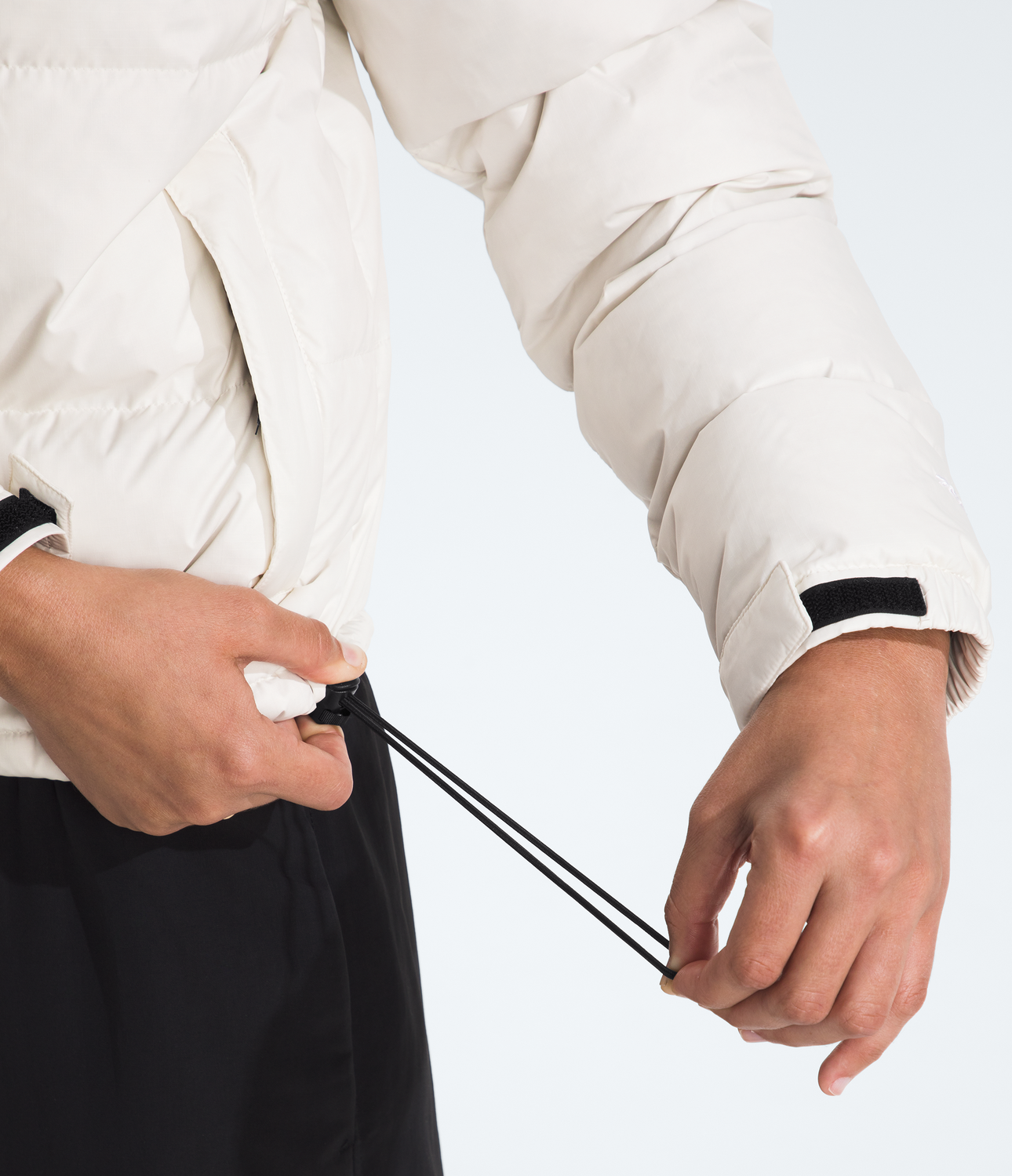 Chaqueta De Pluma 1996 Retro Nuptse Mujer Blanco Invierno-4