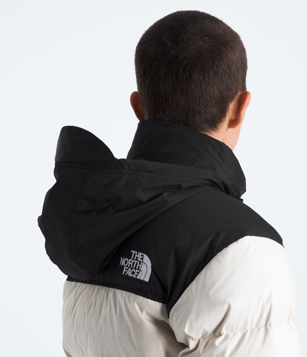 Chaqueta De Pluma 1996 Retro Nuptse Mujer Blanco Invierno-7