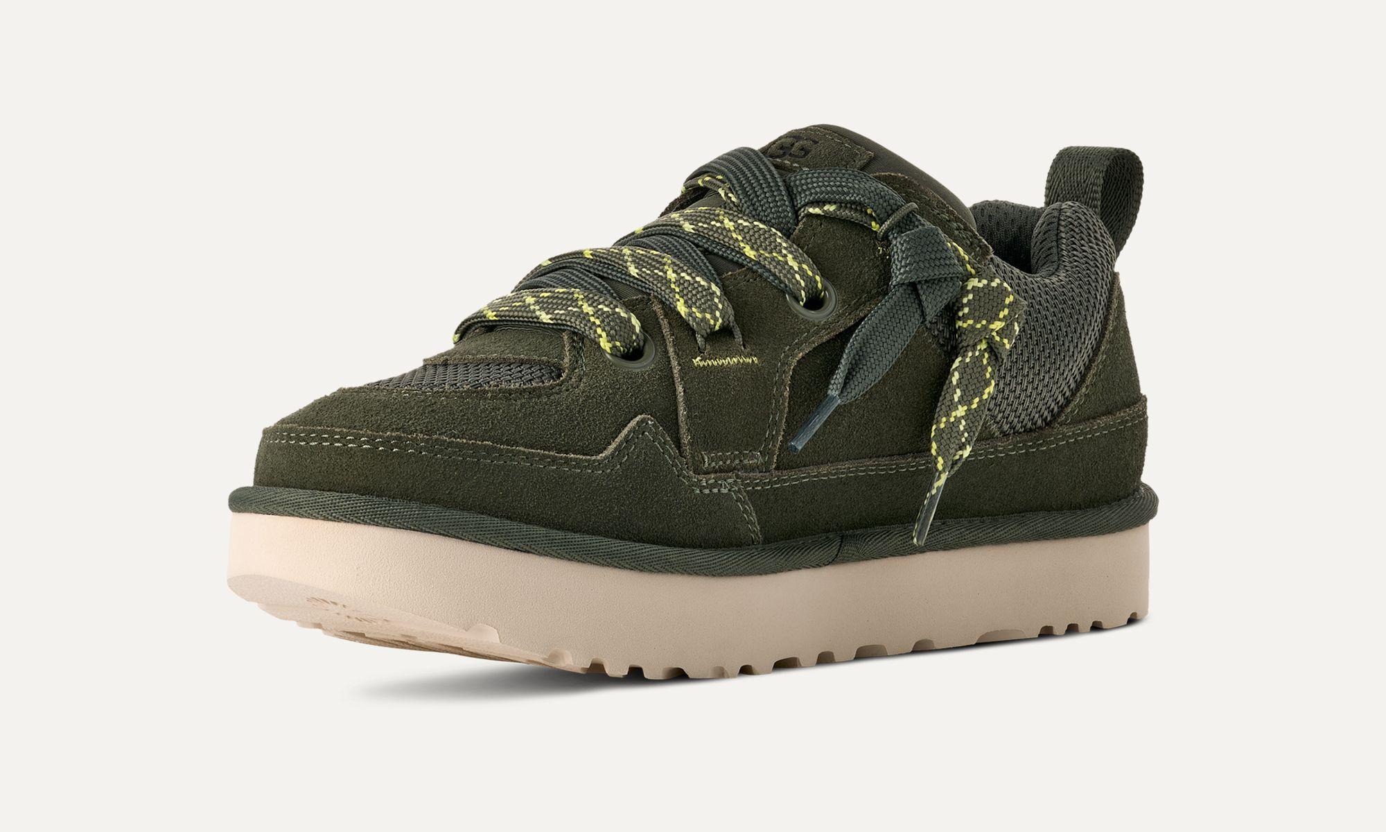 Zapatilla Hombre UGG Lo Lowmel Verde-2