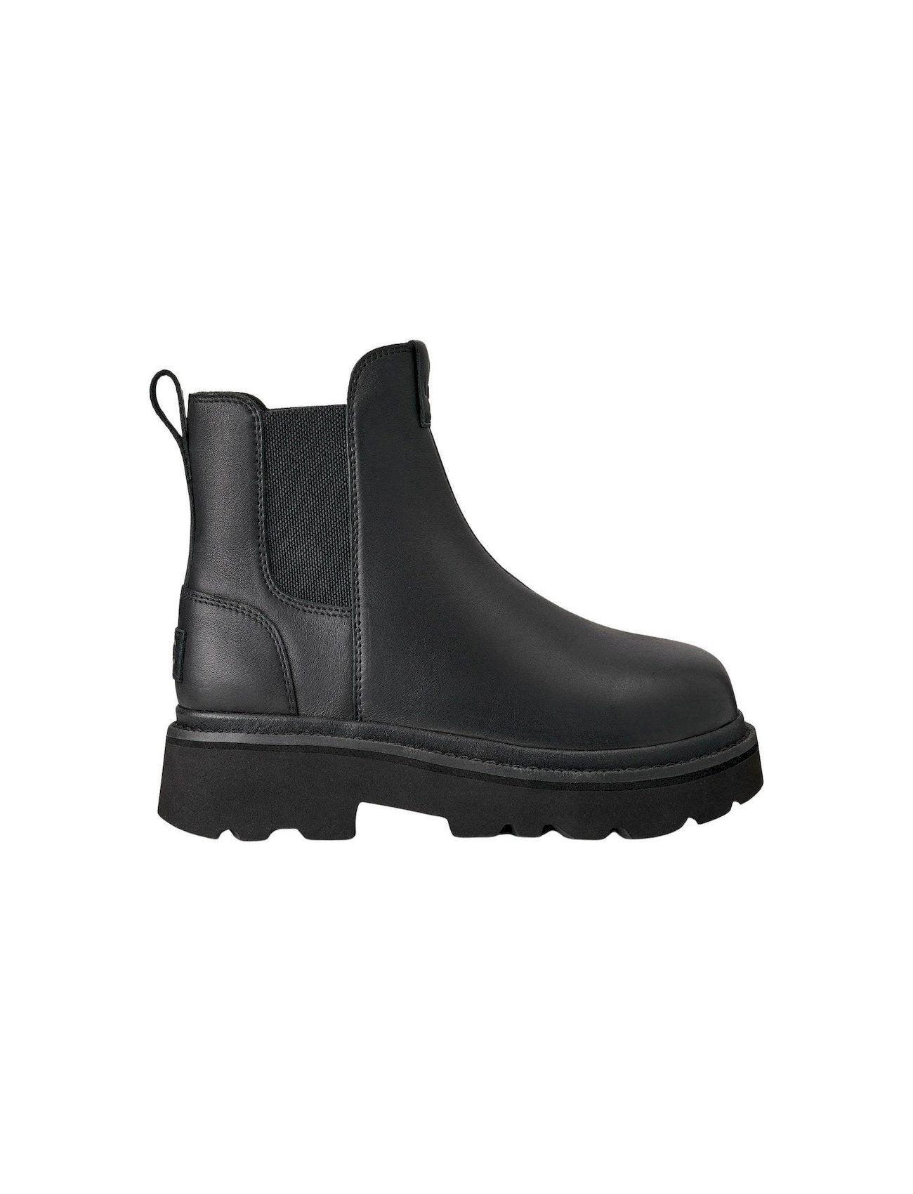 Botas Ugg Hombre Chelsea Lug Leather Negro-0