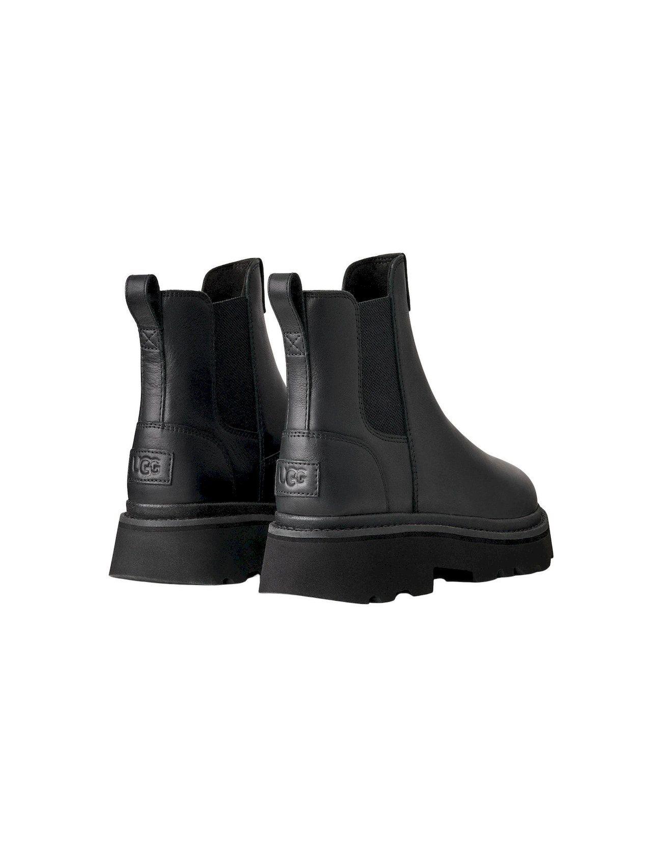 Botas Ugg Hombre Chelsea Lug Leather Negro-3