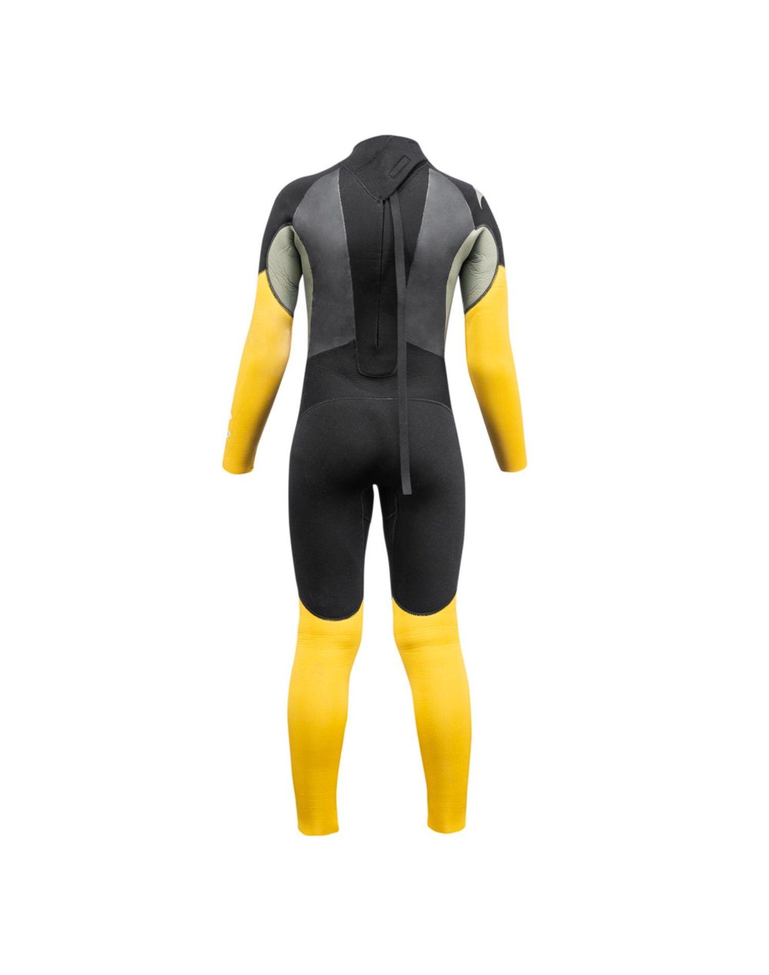 Traje de Surf Stoked Niño G2 5/4 Amarillo-2