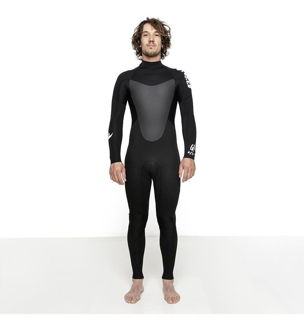 Traje Stoked Hombre De Agua G1 4/3mm Eco Negro-1