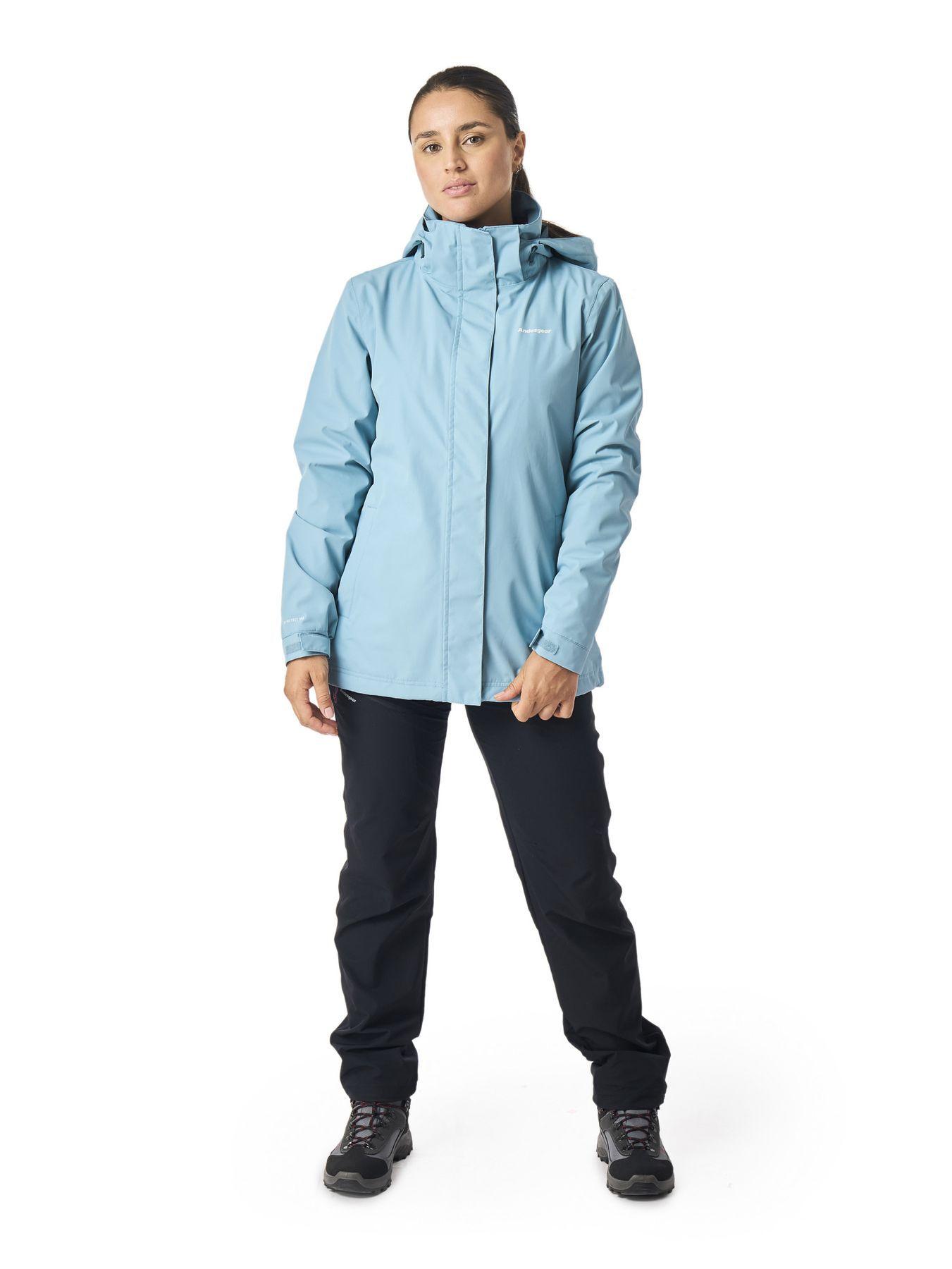 Chaquetas Andesgear Mujer Cochamo Azul-3