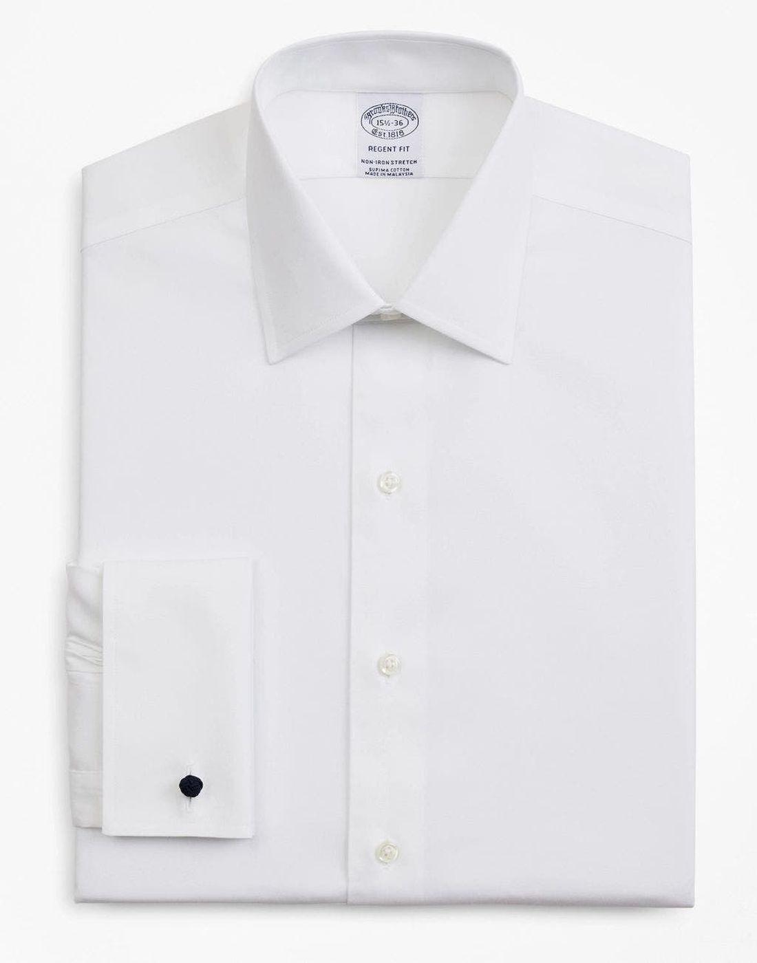 Camisa Brooks Brothers Hombre Ds Og Ni Sppt Ain Fc Ff Np Rgnt Blanco-2