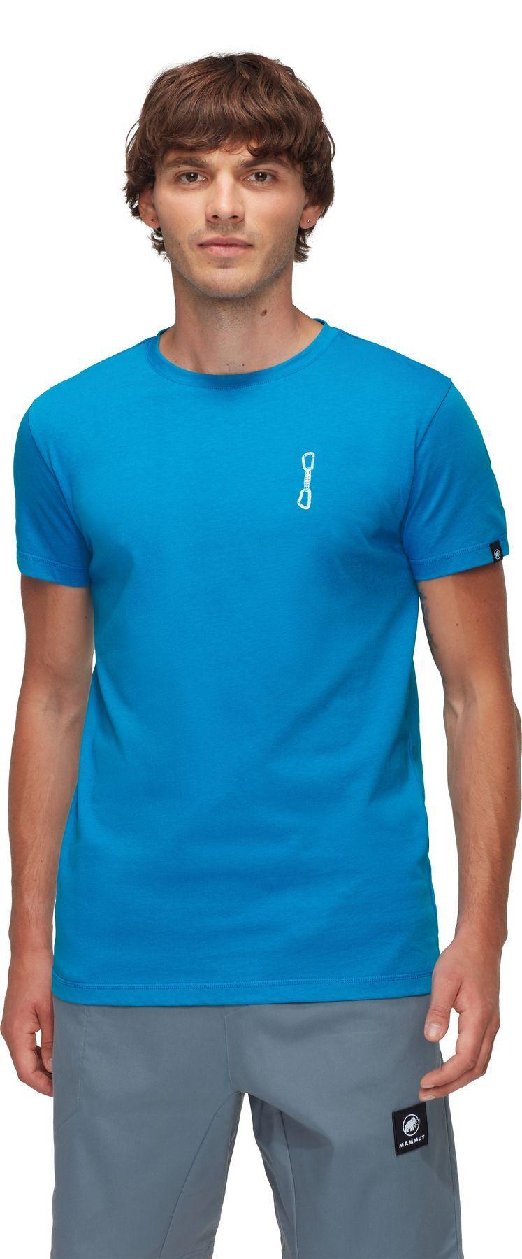 Polera Mammut Hombre Massone Quickdraw Azul-0